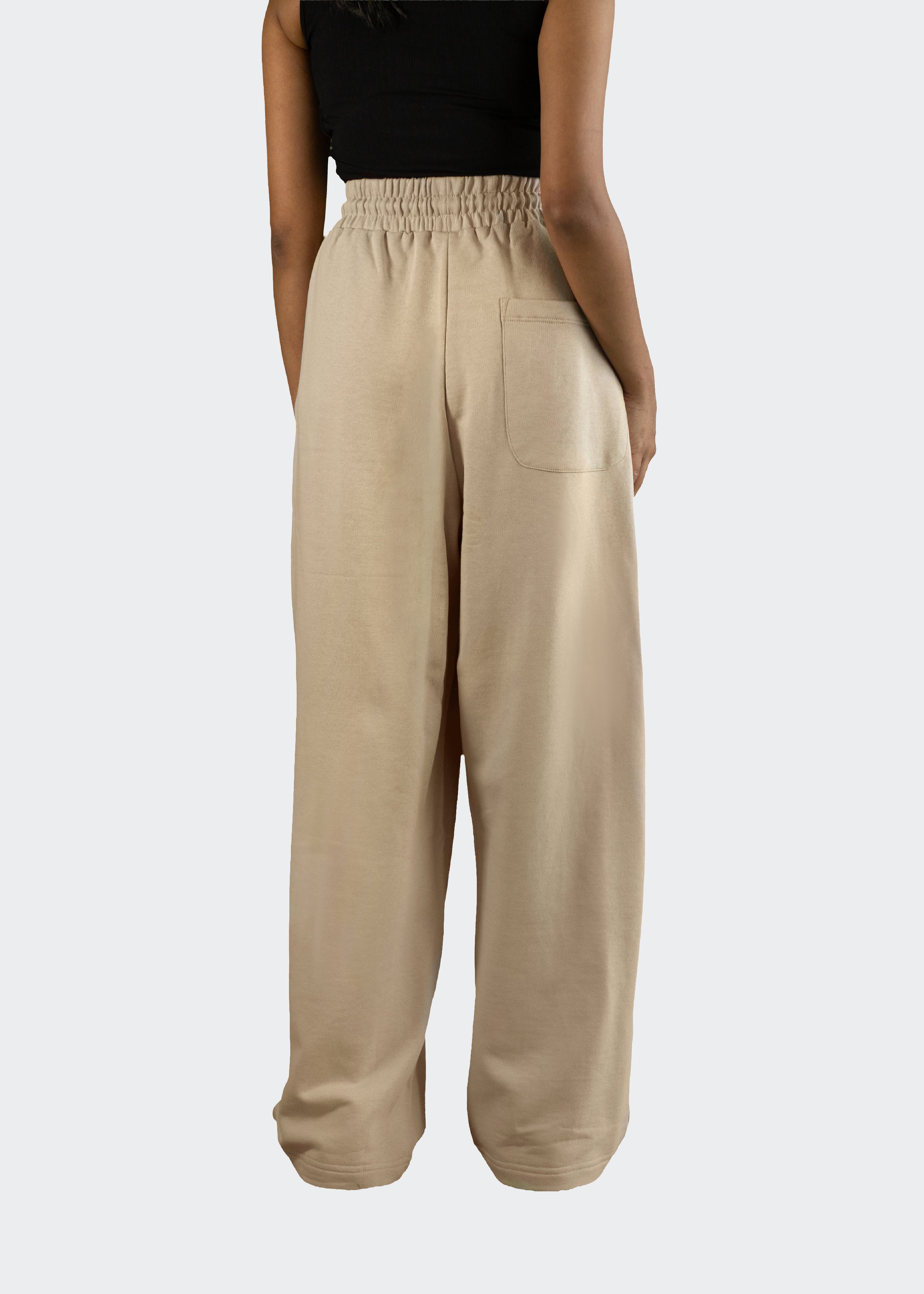 Rudra Organic Cotton Sweatpants - Sand