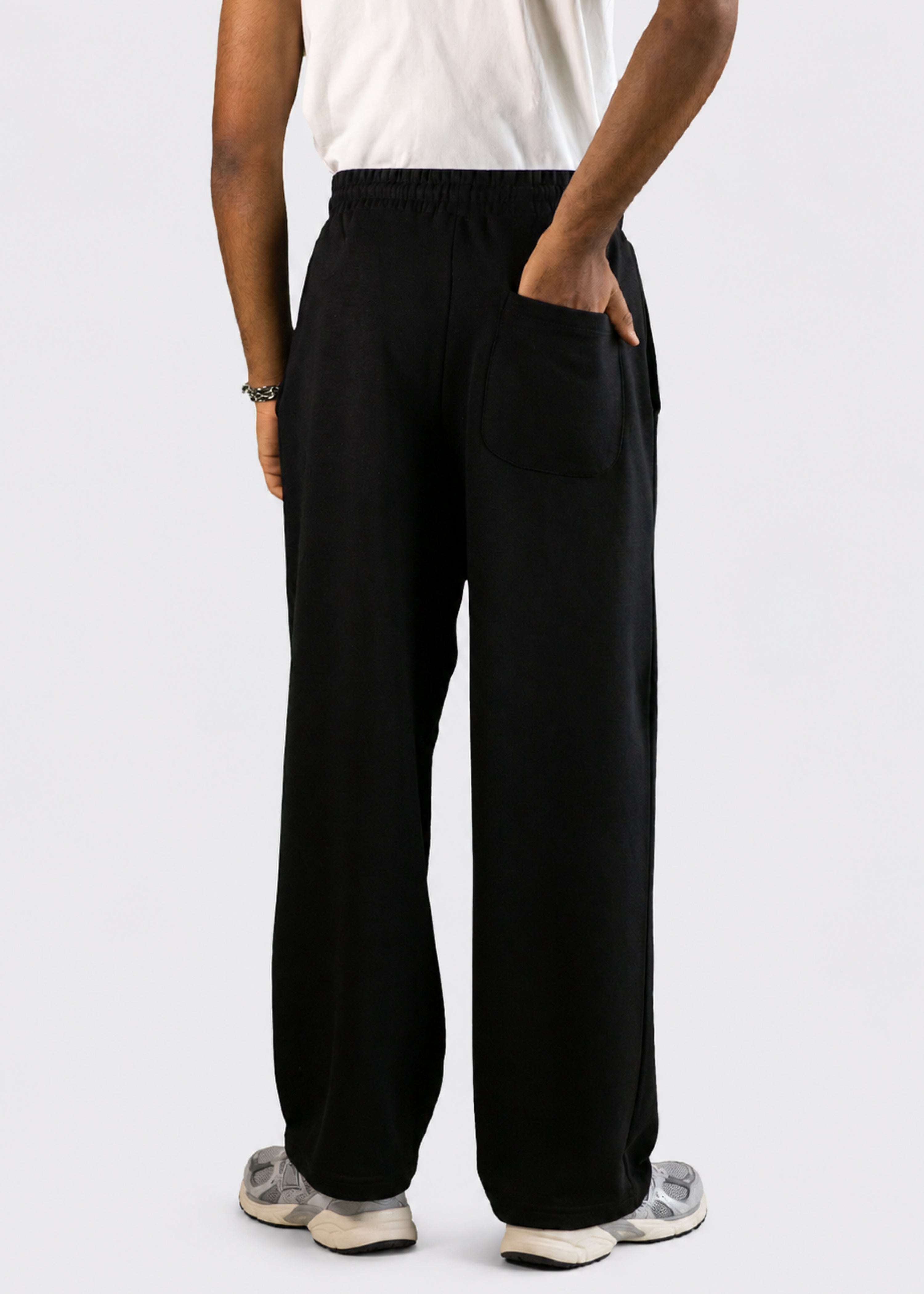 Rudra Organic Cotton Sweatpants - Black