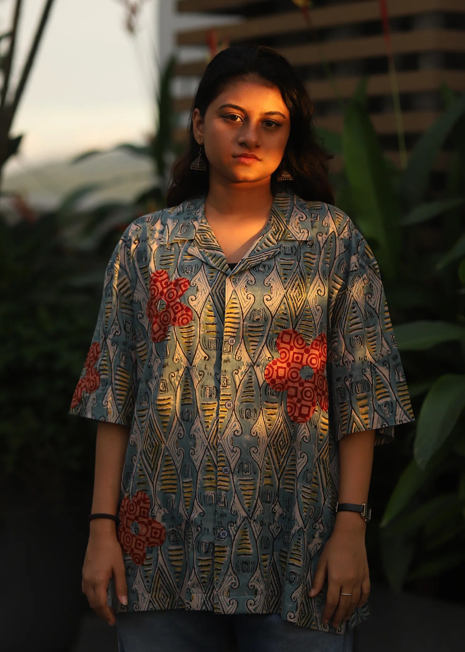 Gul Appliqué Shirt