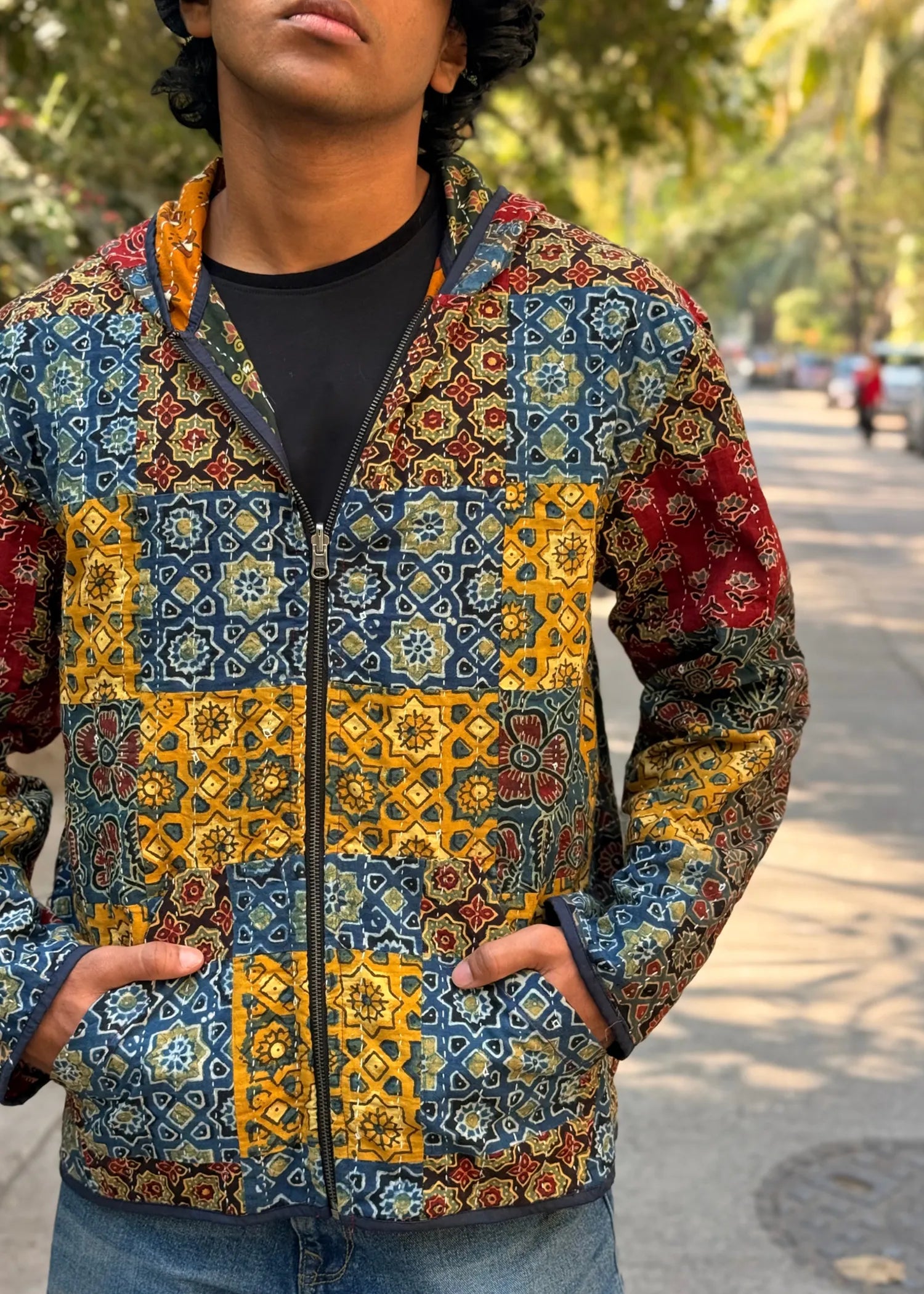 Vayu Reversible Hooded Jacket- 01