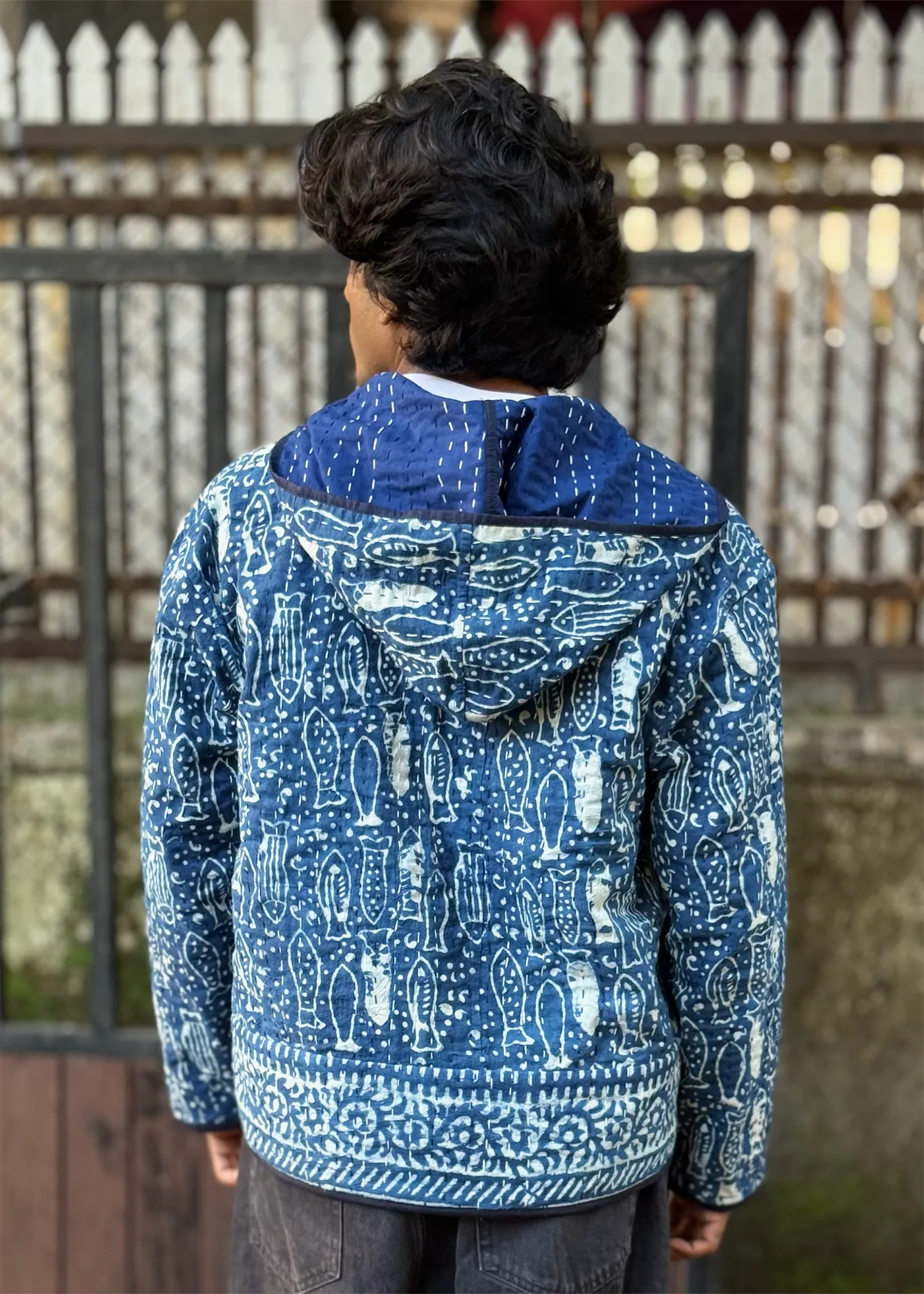 Vayu Reversible Hooded Jacket- 02