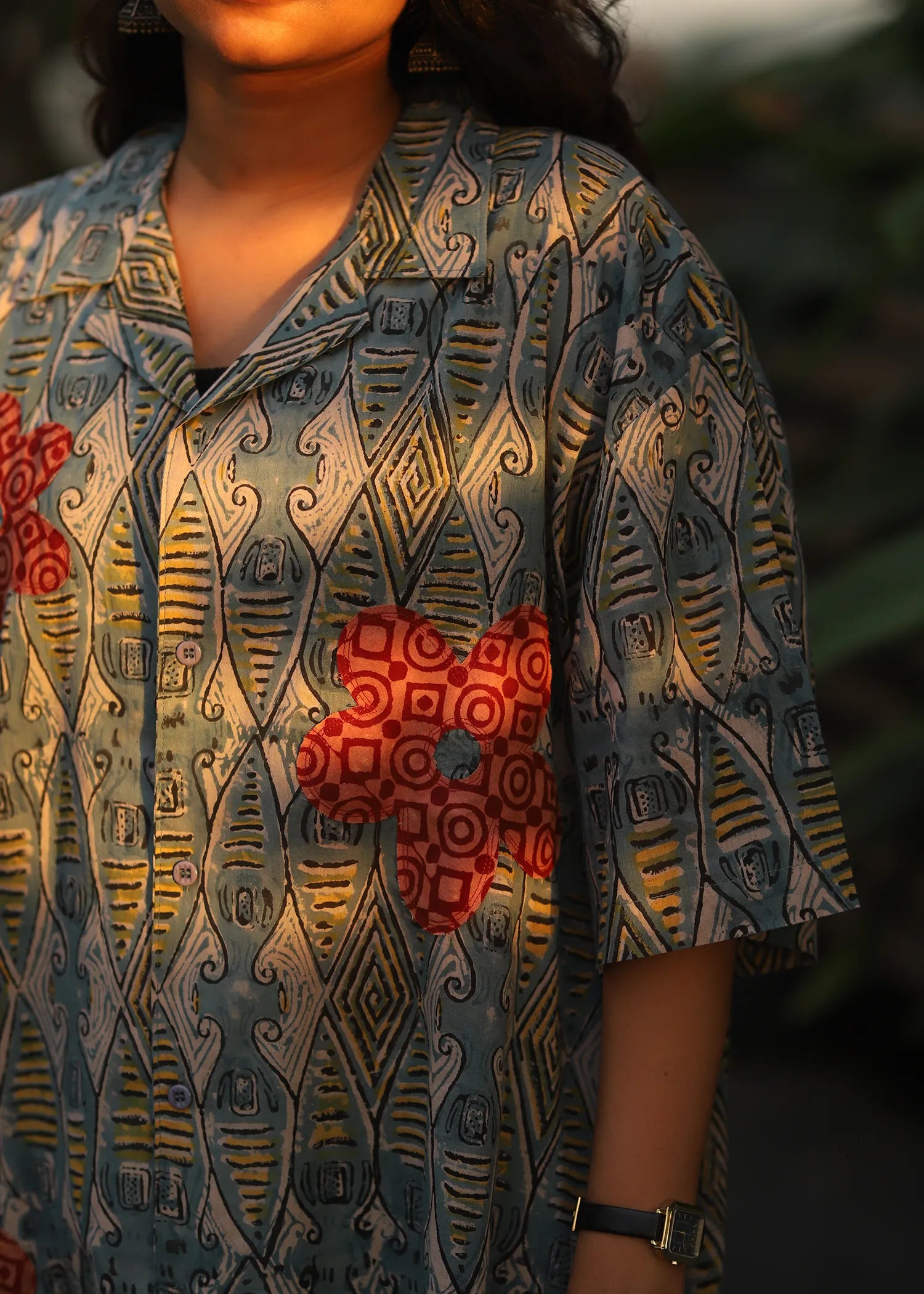 Gul Appliqué Shirt