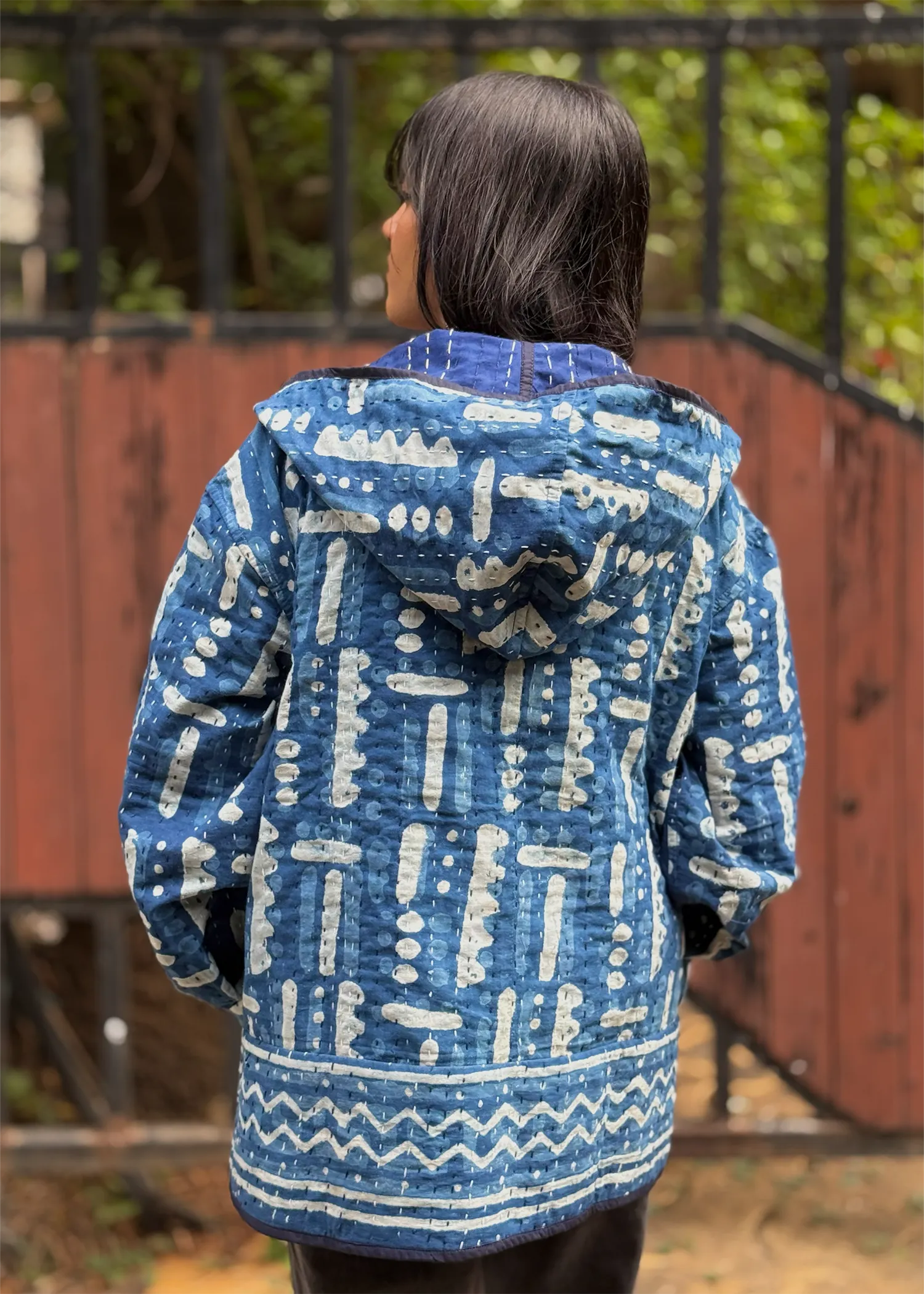 Vayu Reversible Hooded Jacket- 09