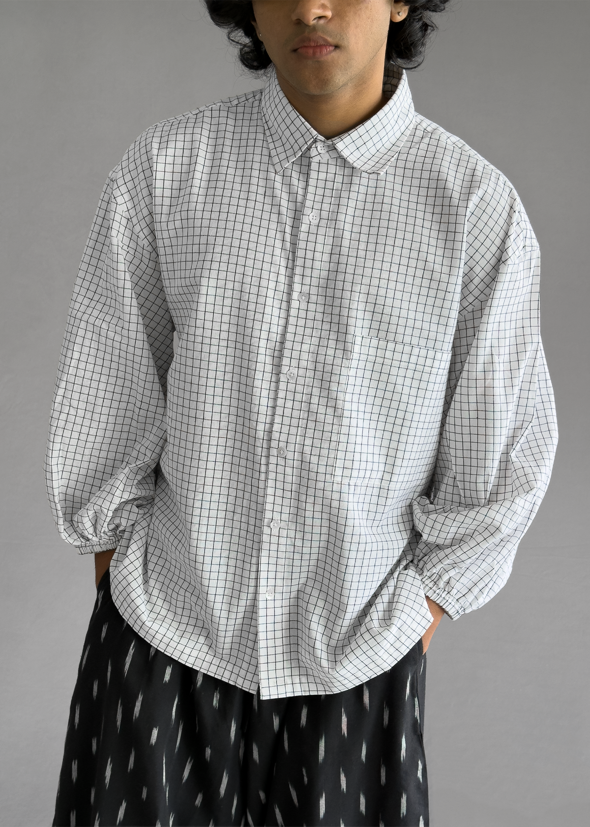 Shatranj Balloon Shirt