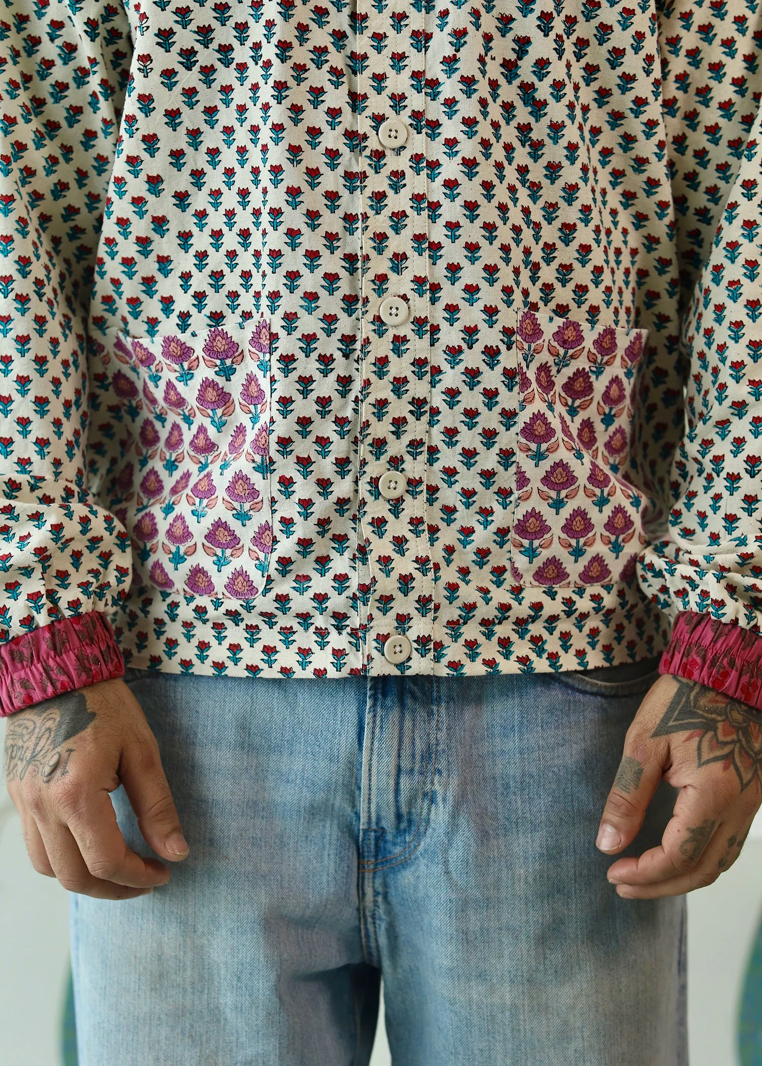 Gulab Bomber Overshirt