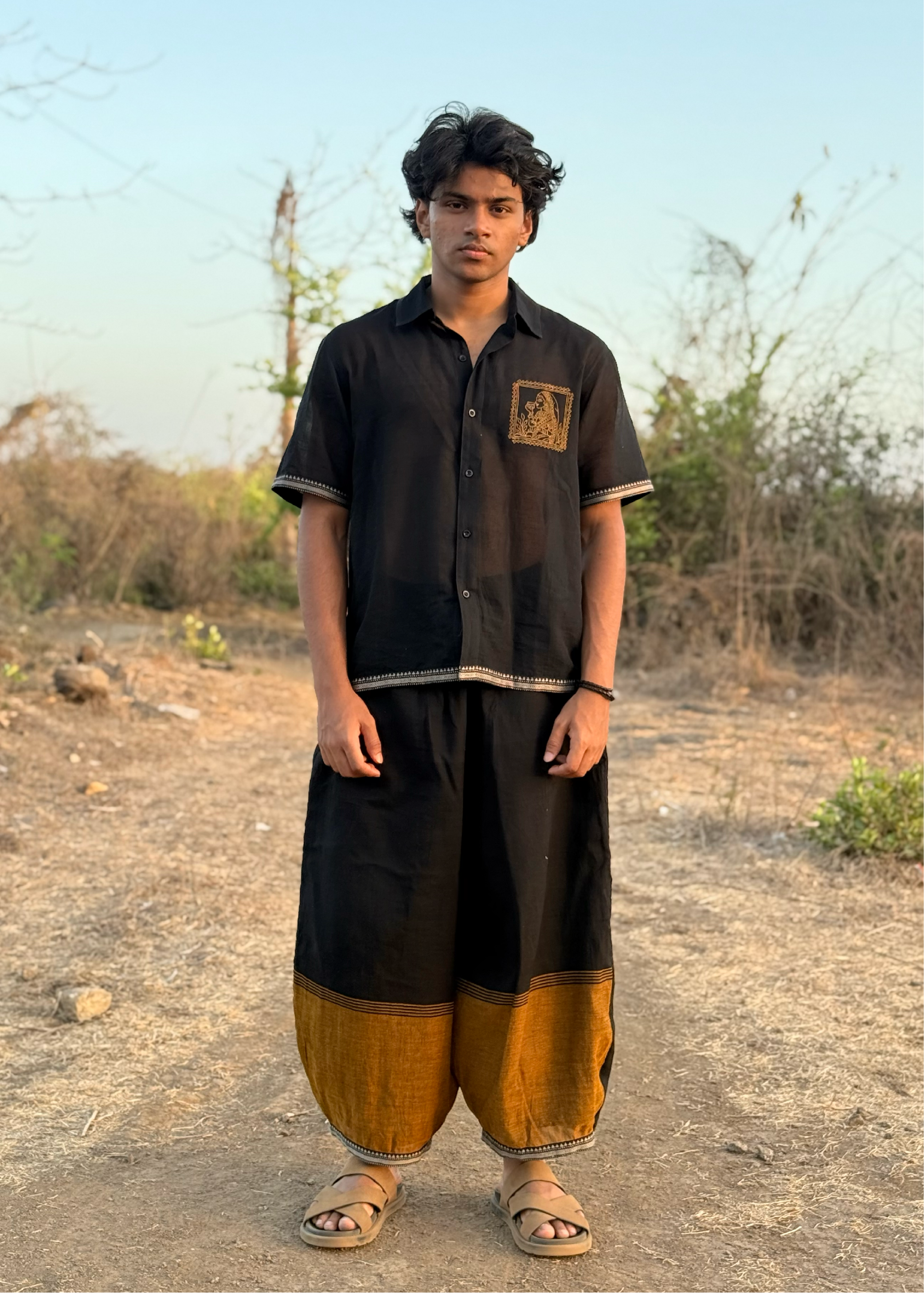 Arasu Upcycled Balloon Pants