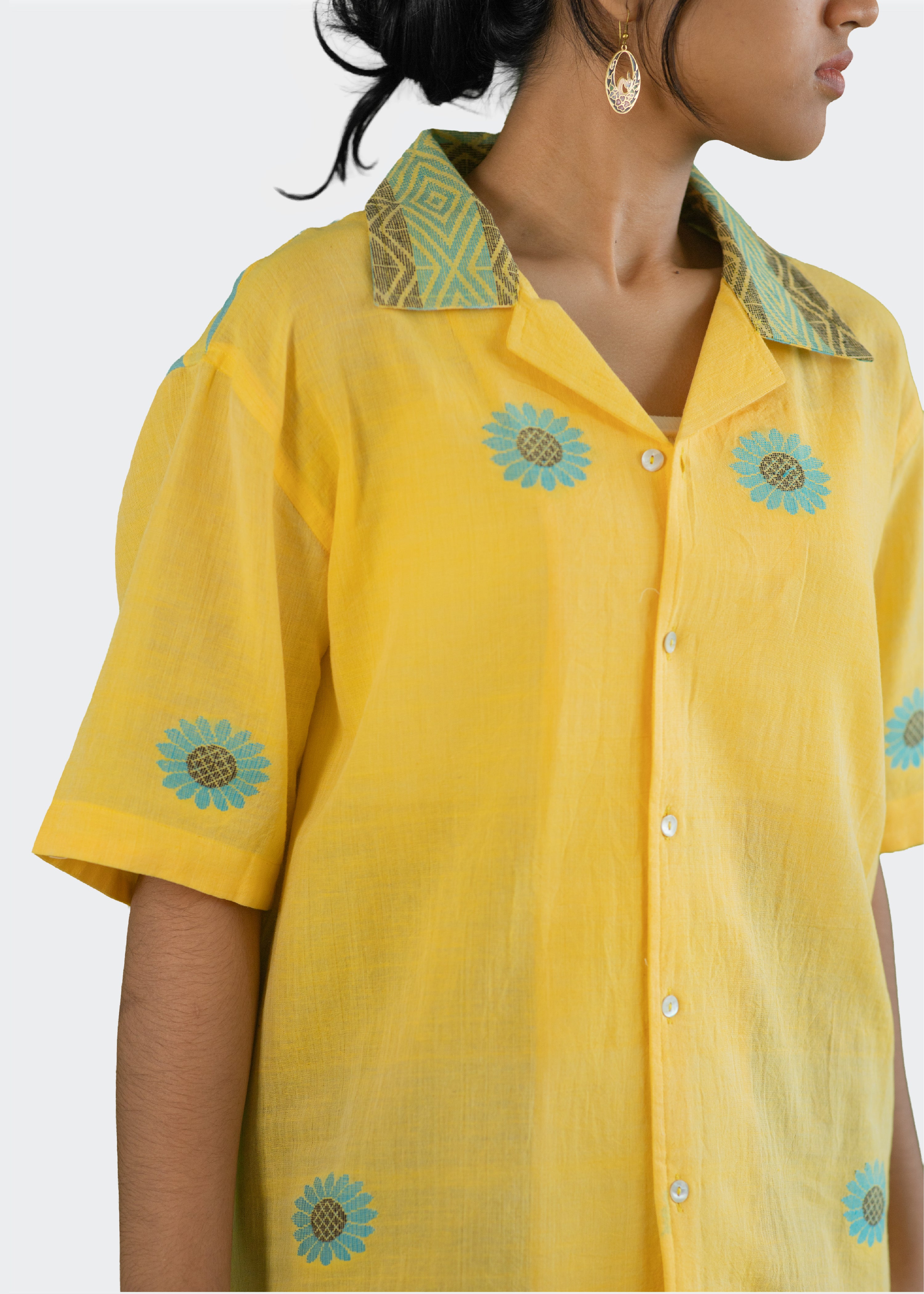 Surajmukhi Jamdani Shirt