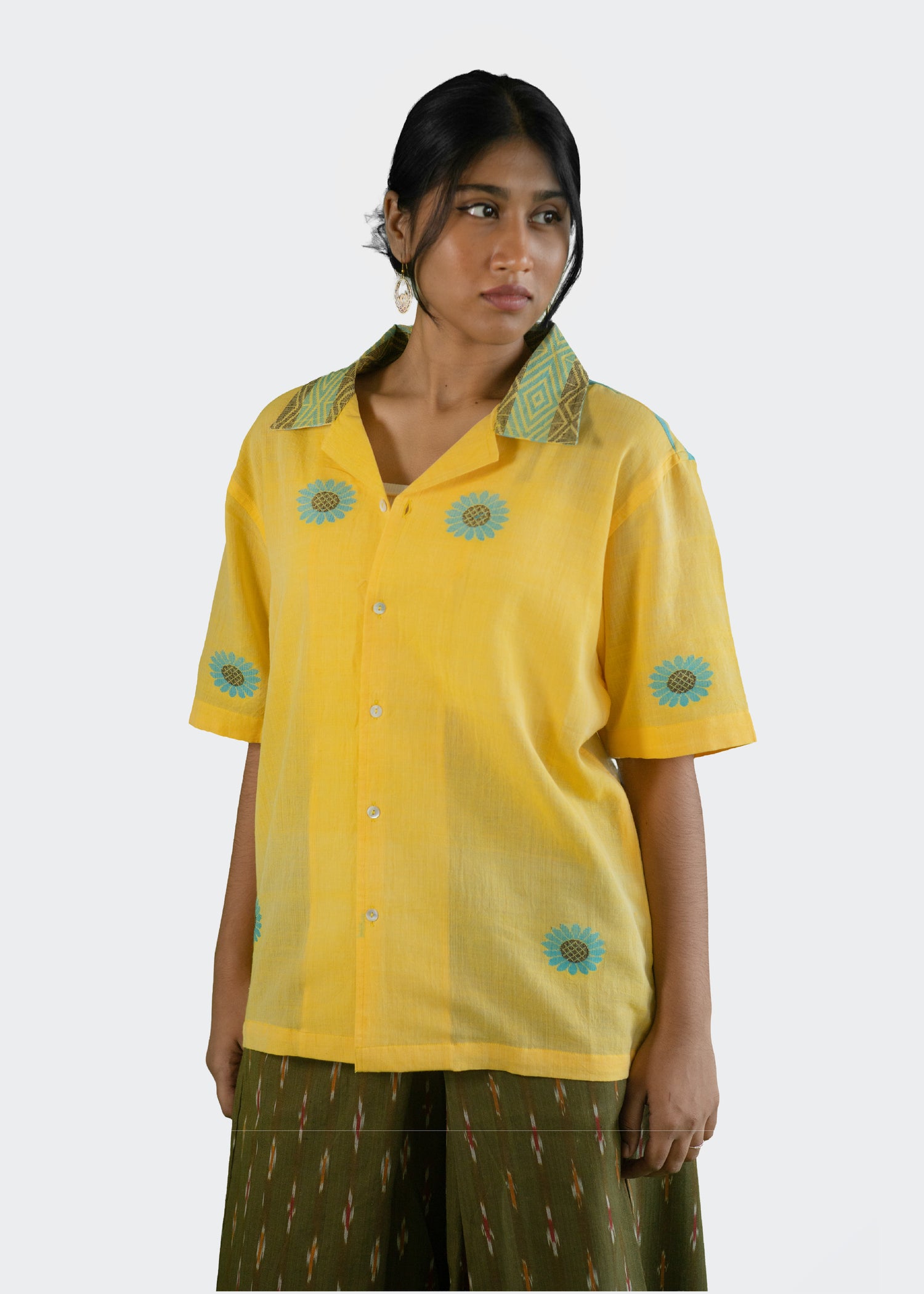 Surajmukhi Jamdani Shirt