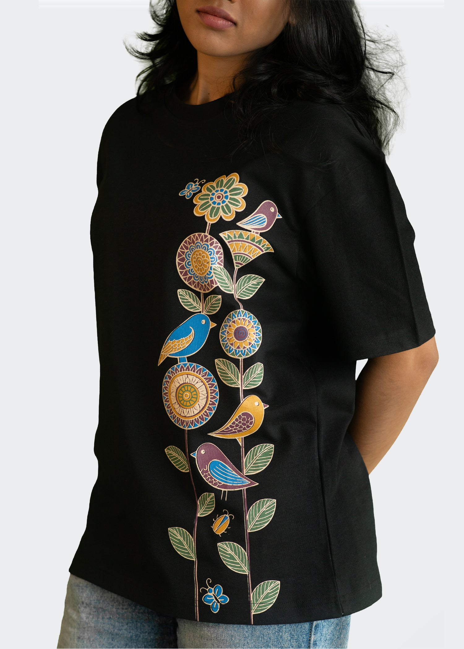 Phoolwari Organic Cotton T-Shirt