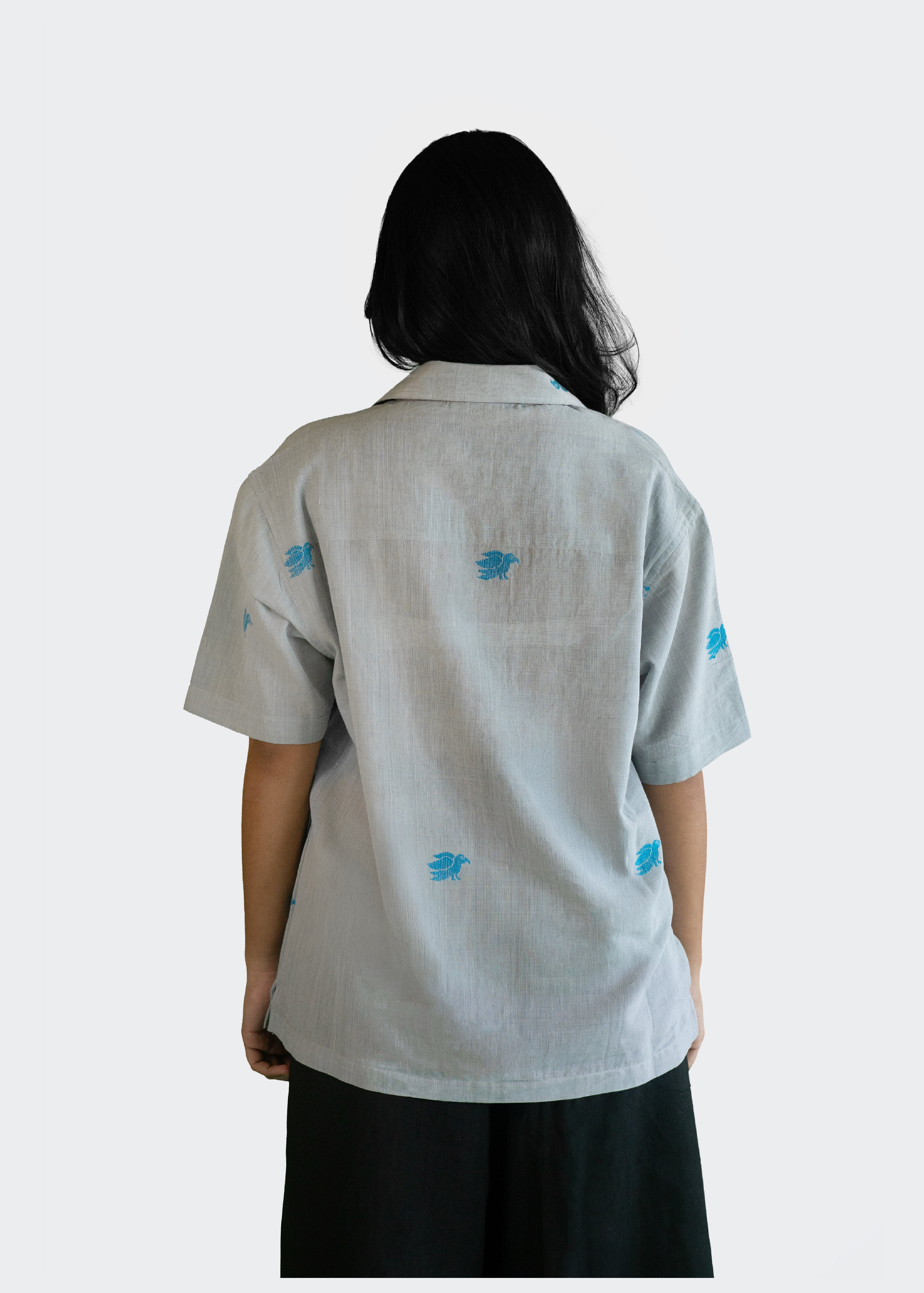 Pakhi Jamdani Shirt