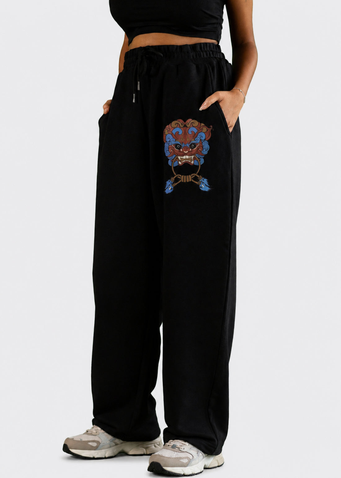 Rudra Organic Cotton Sweatpants - Black