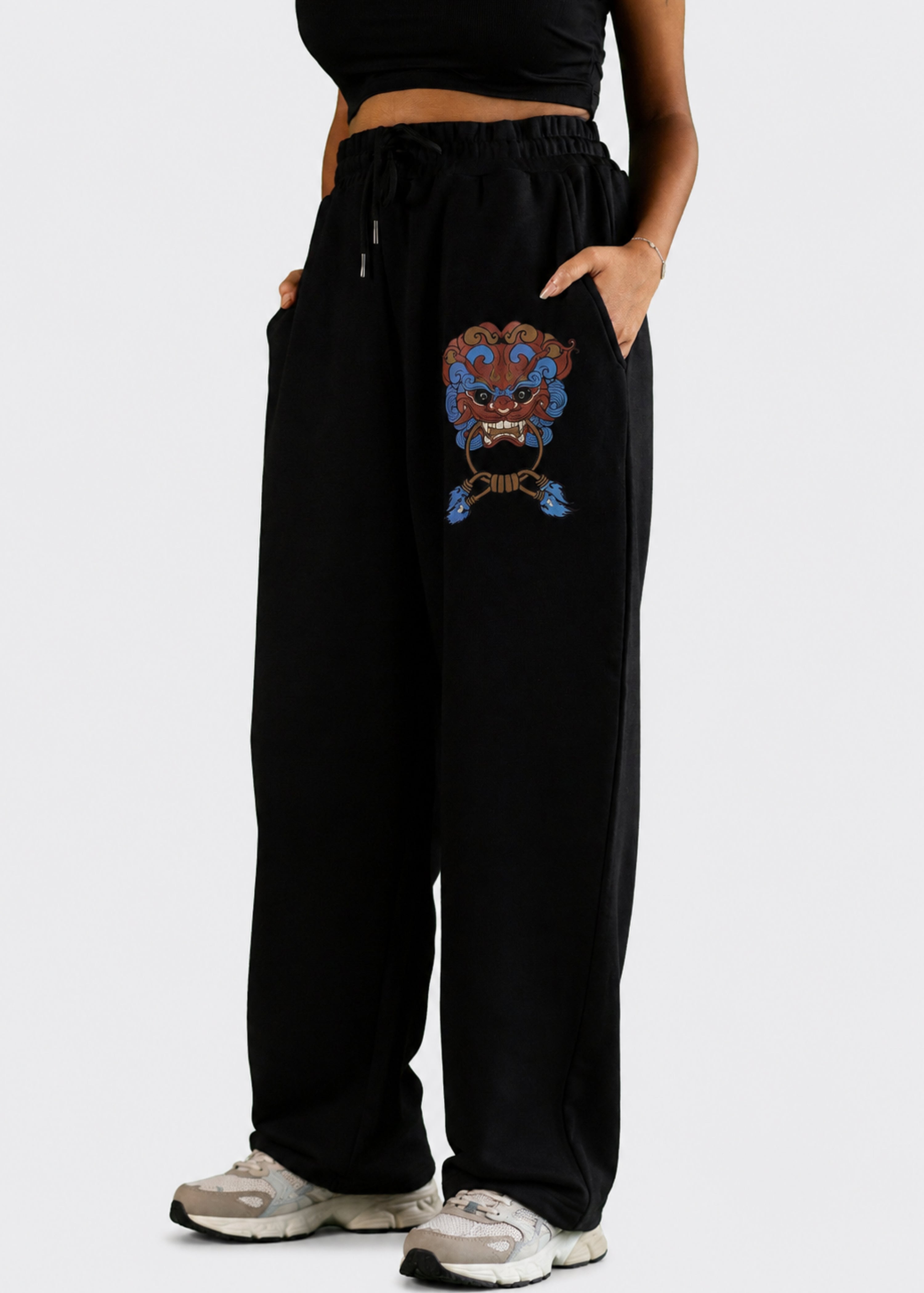 Rudra Organic Cotton Sweatpants - Black