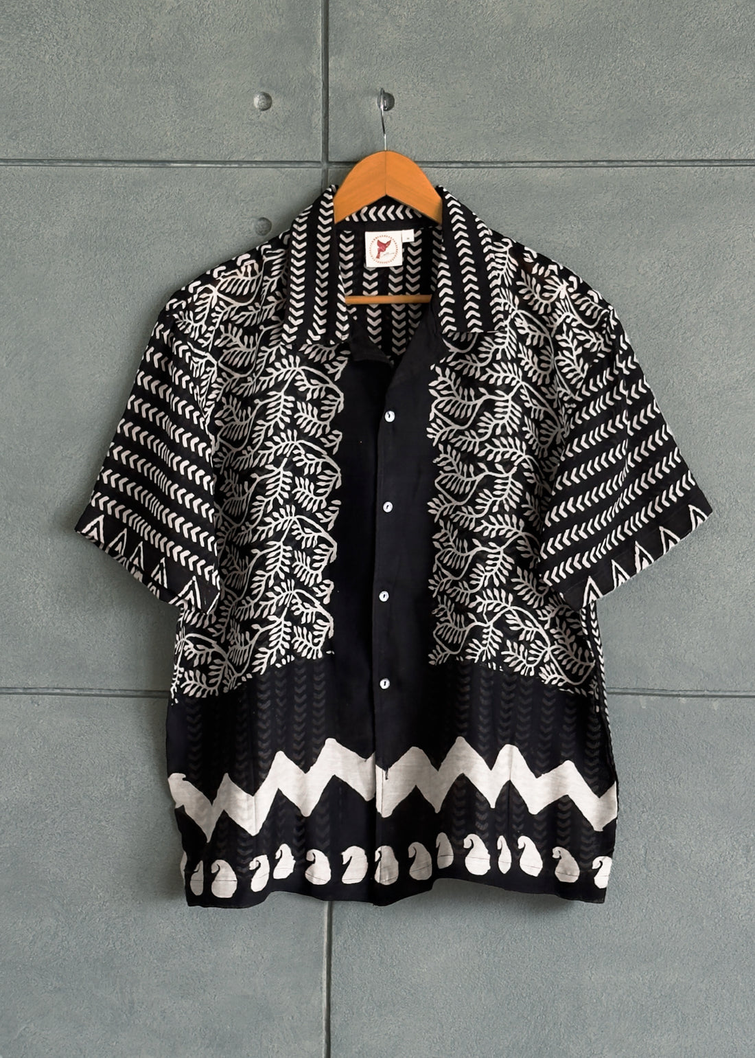 Upcycled Chanderi Cotton Shirt- 01