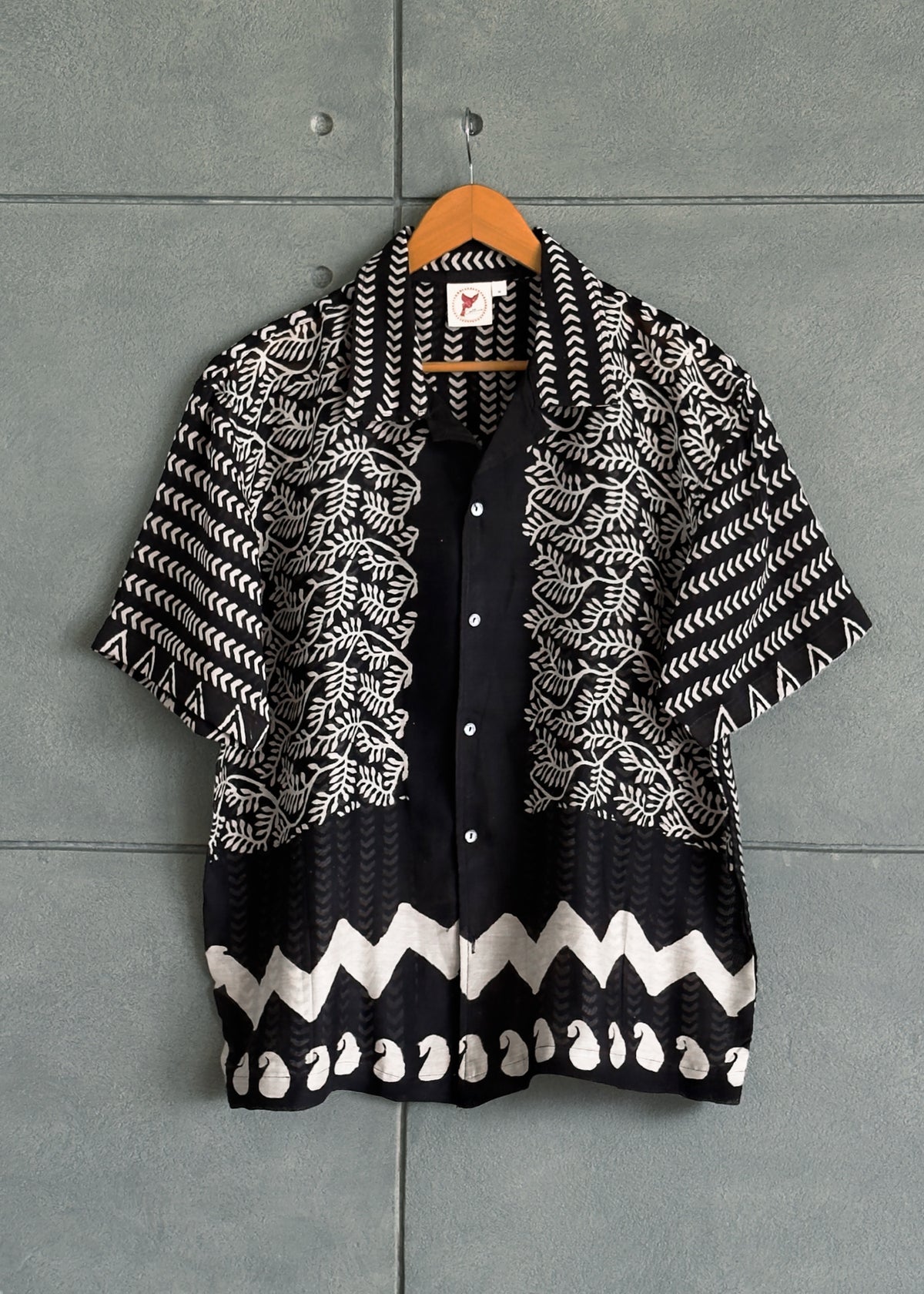 Upcycled Chanderi Cotton Shirt- 01