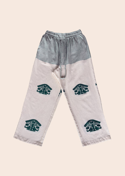 Handloom Jacquard Pants
