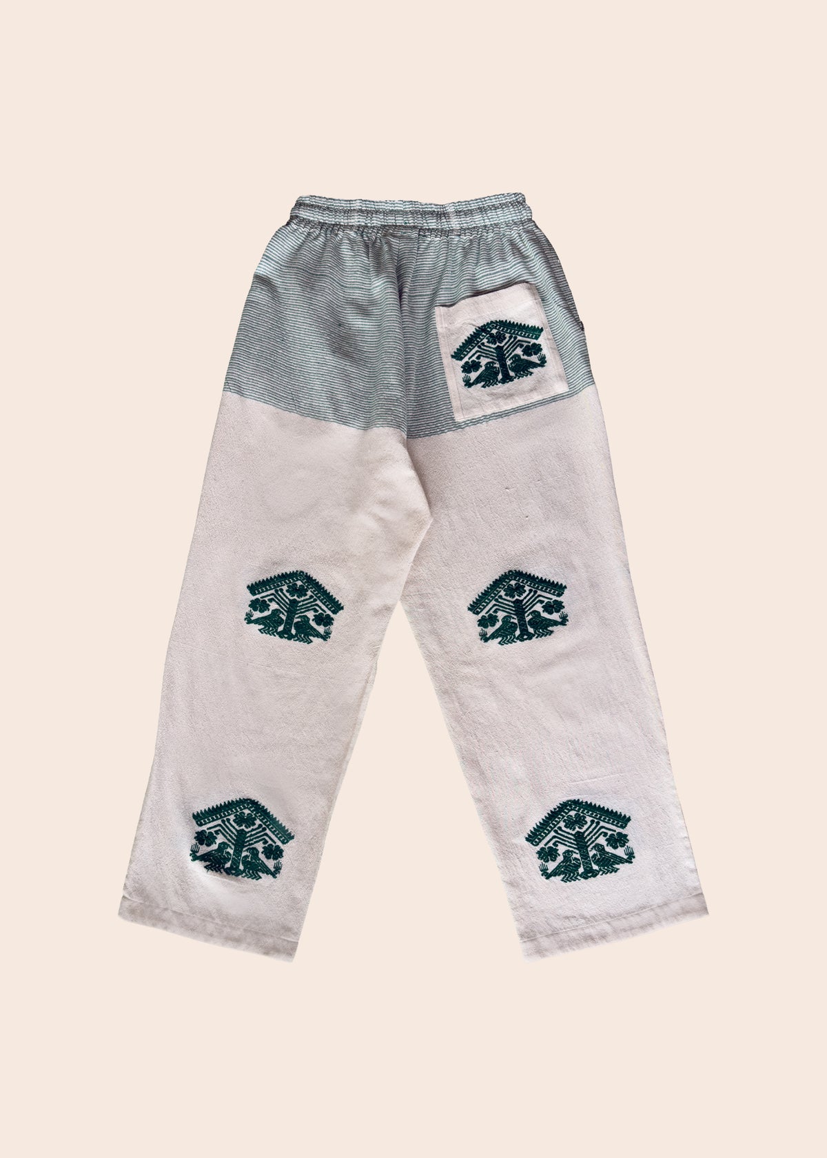 Handloom Jacquard Pants