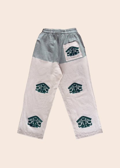 Handloom Jacquard Pants