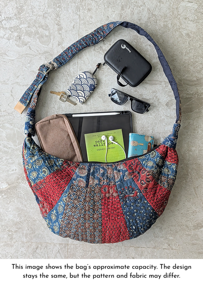 MAHRU Crescent Crossbody Bag- 01