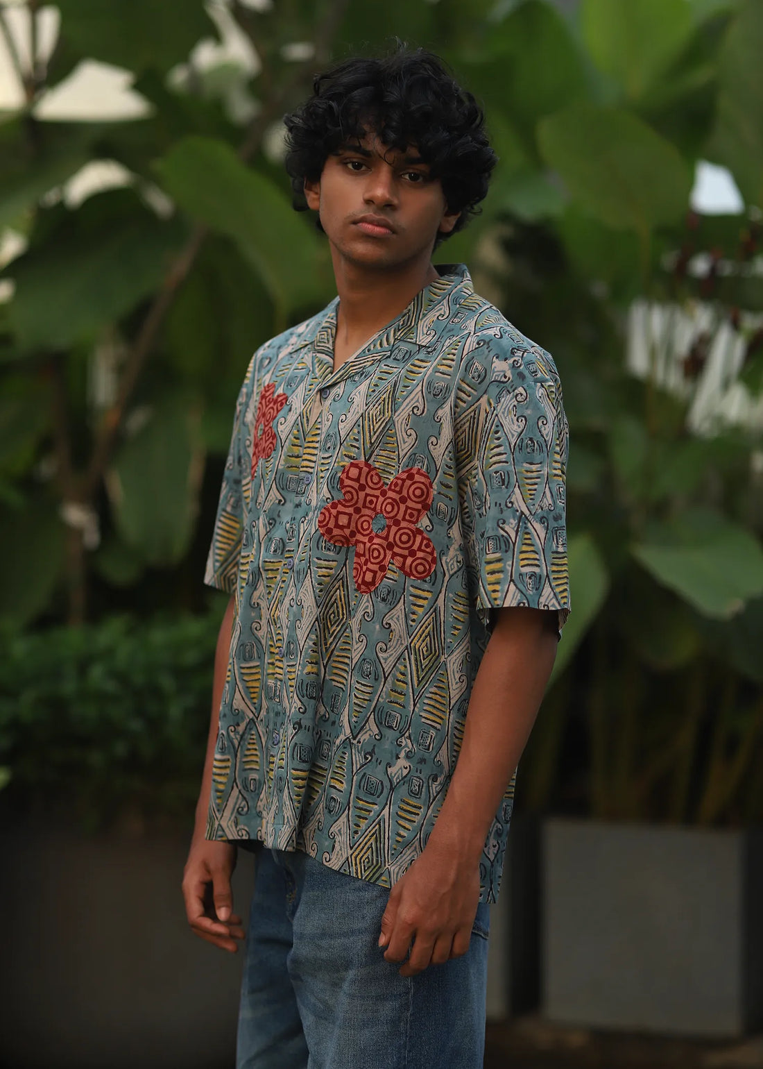Gul Appliqué Shirt