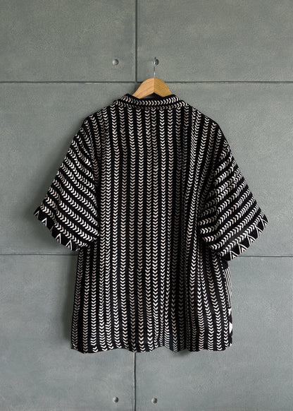 Upcycled Chanderi Cotton Shirt- 02