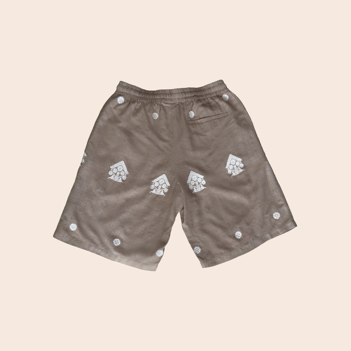 Eri Silk Jacquard Shorts