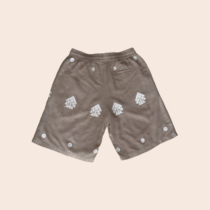 Eri Silk Jacquard Shorts