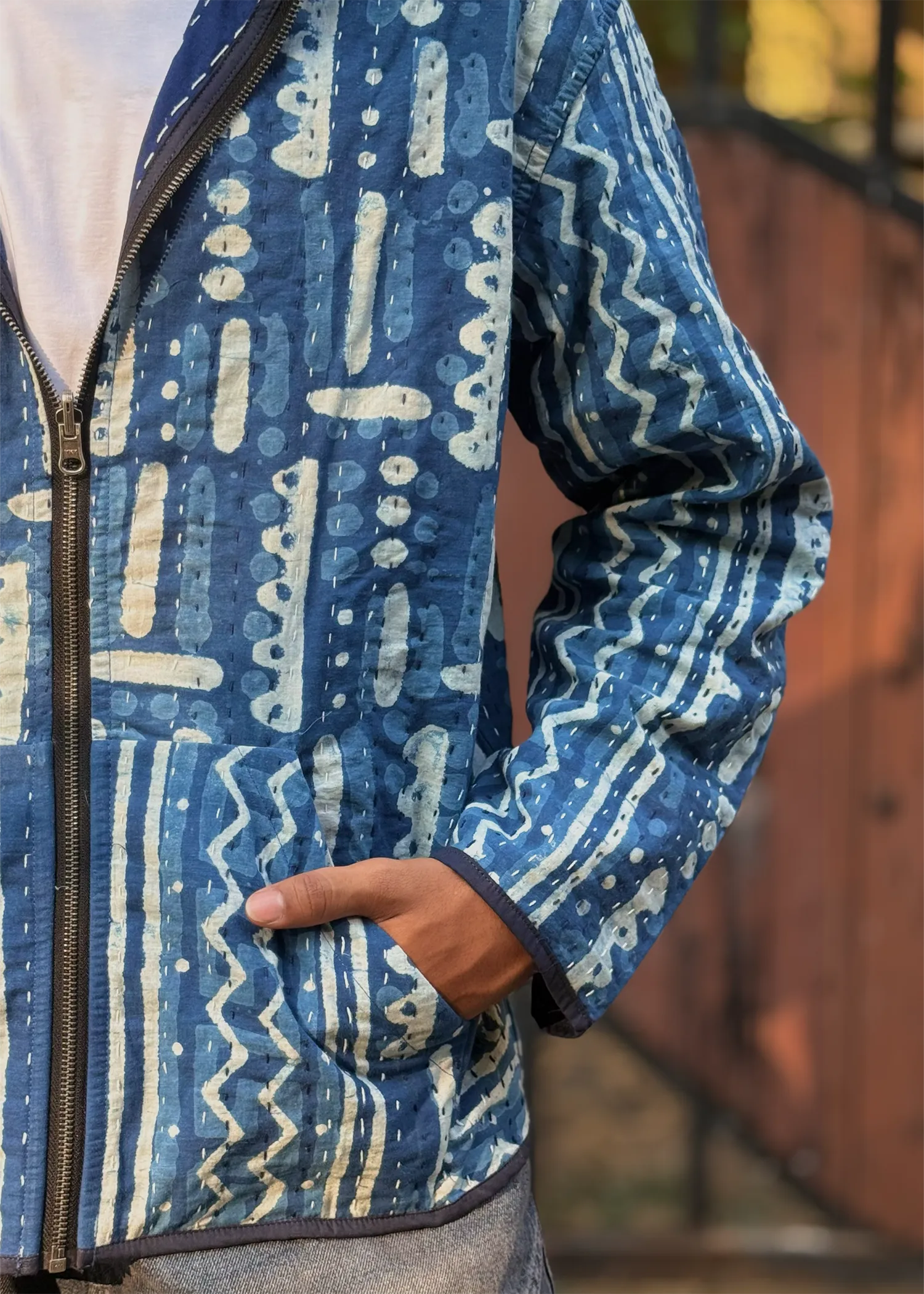 Vayu Reversible Hooded Jacket- 09