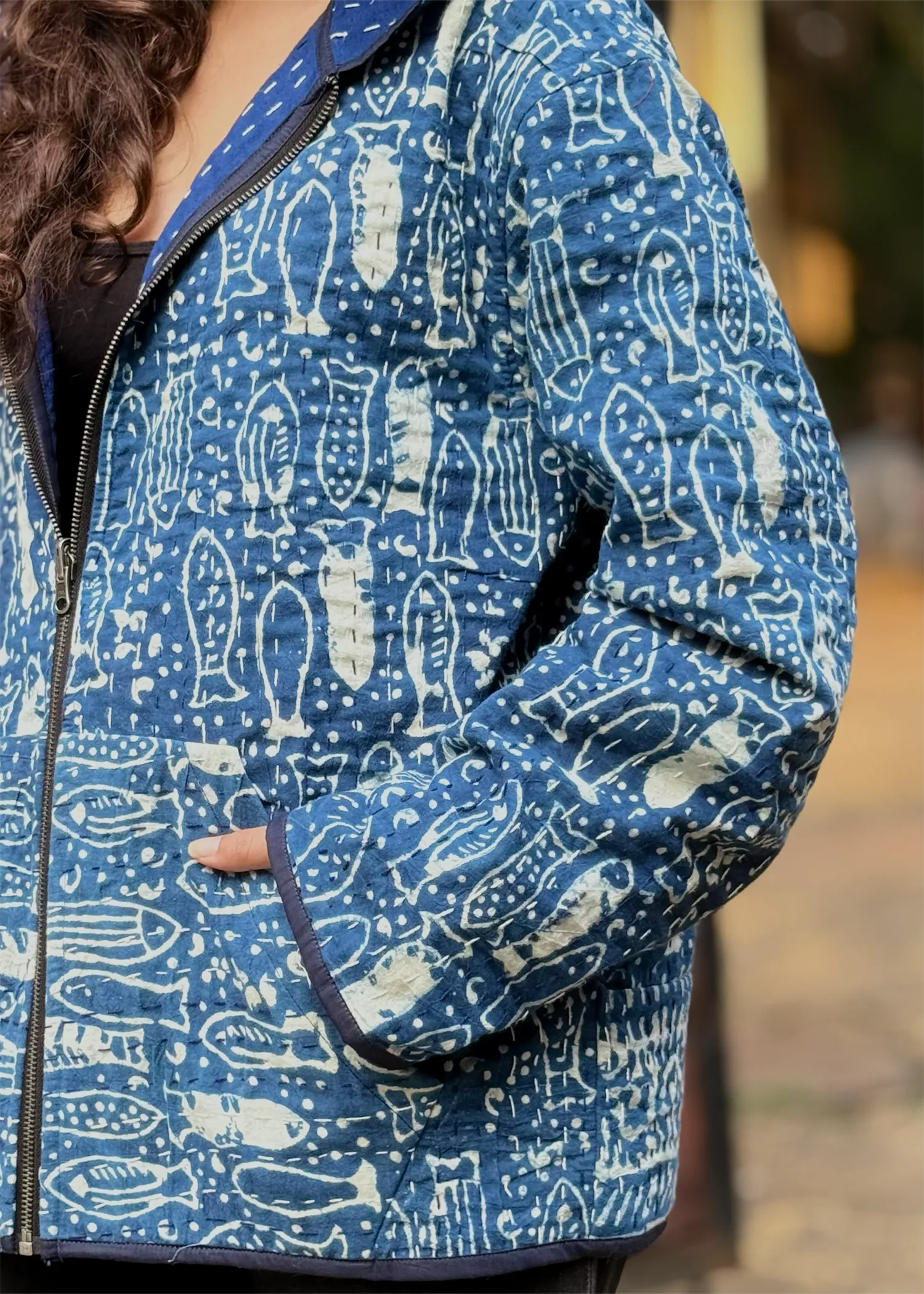 Vayu Reversible Hooded Jacket- 02