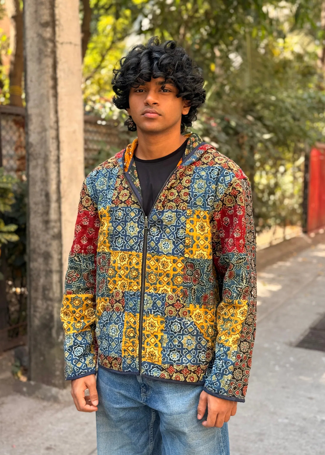 Vayu Reversible Hooded Jacket- 01