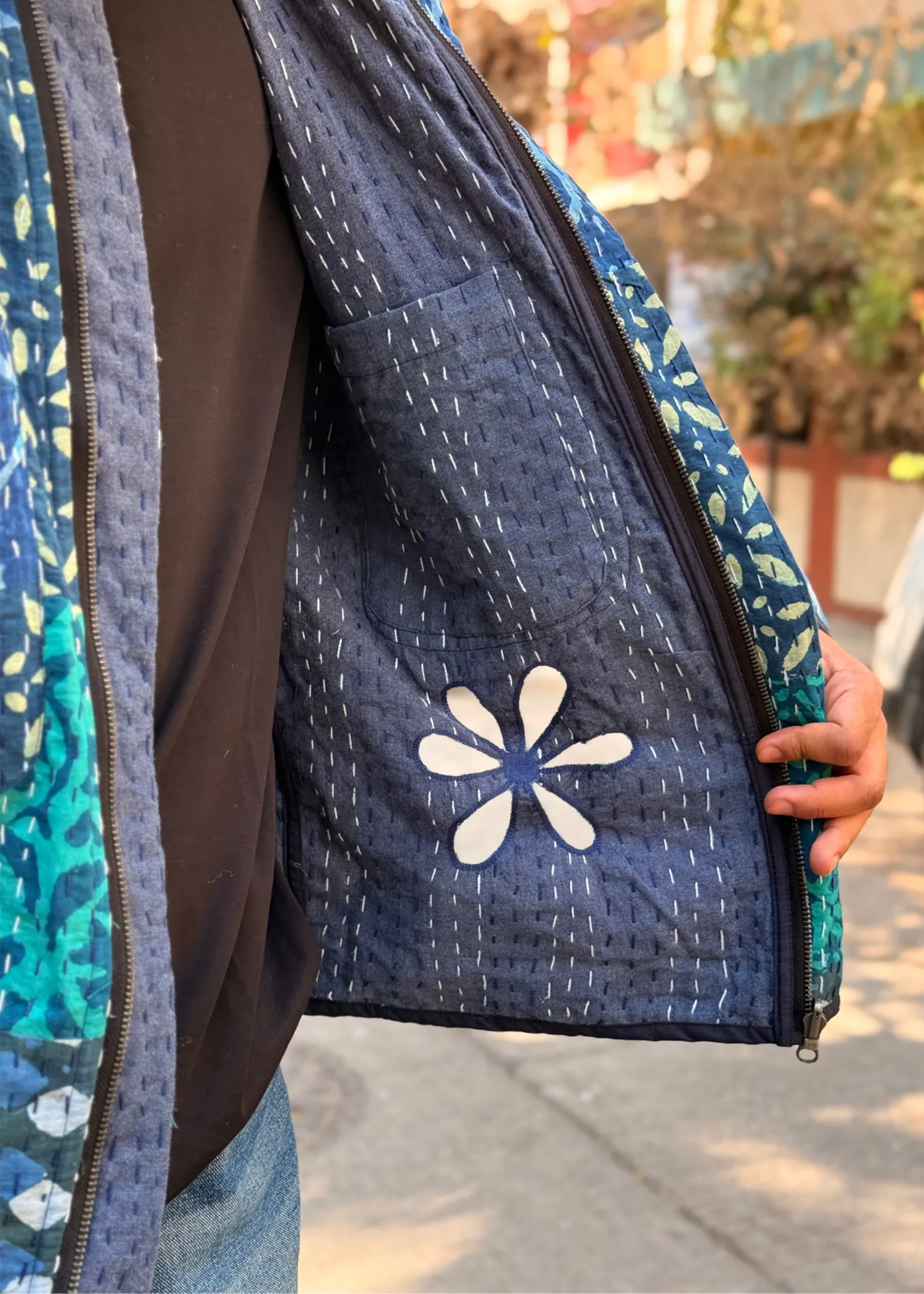 Rangrez Reversible Shacket- 02