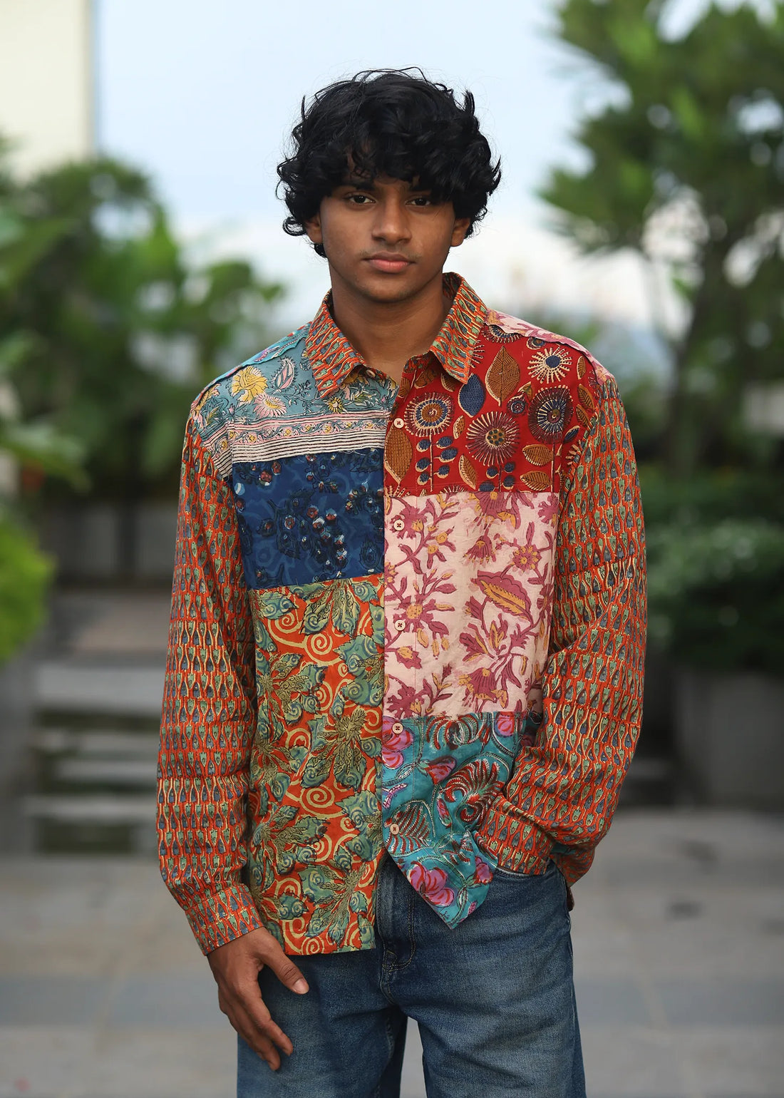 Anjum Patchwork Shirt