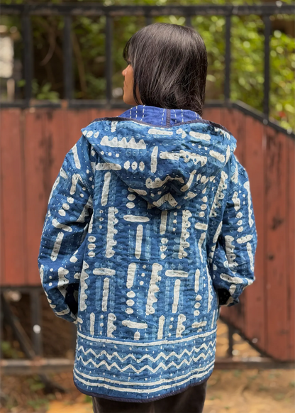 Vayu Reversible Hooded Jacket- 09
