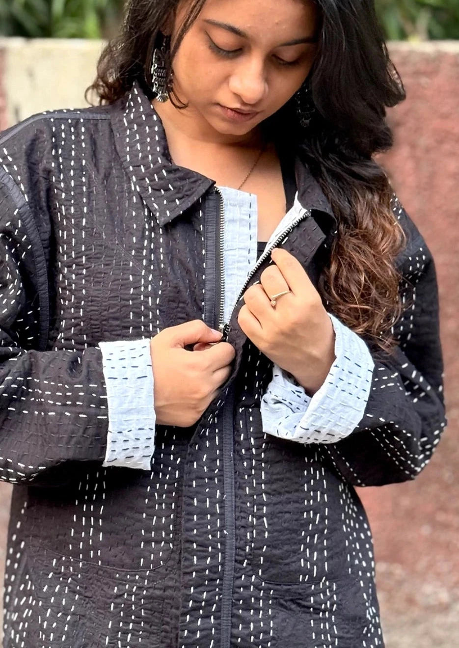 Rangrez Reversible Shacket- 01