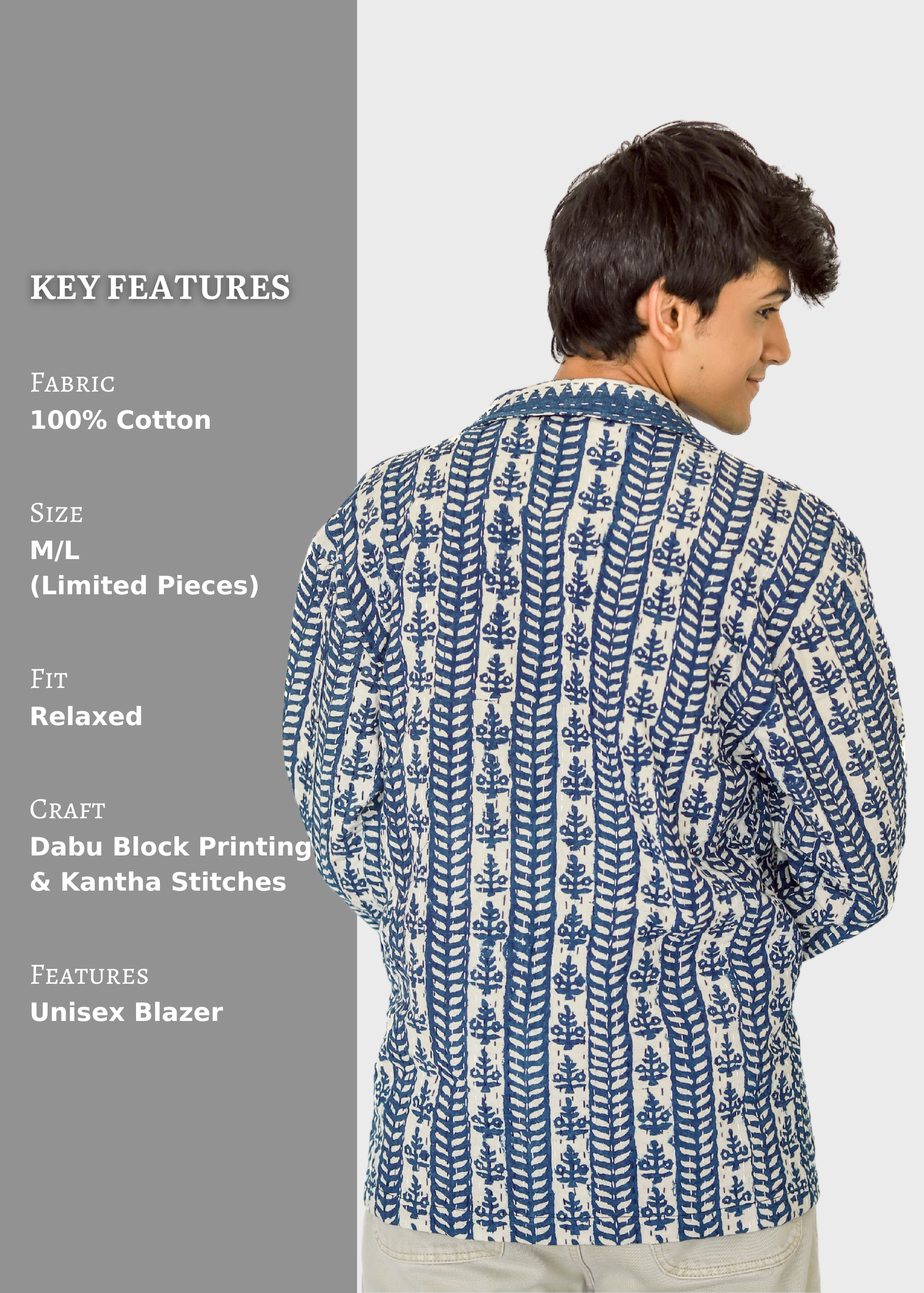 Parwaz Unisex Blazer- 03
