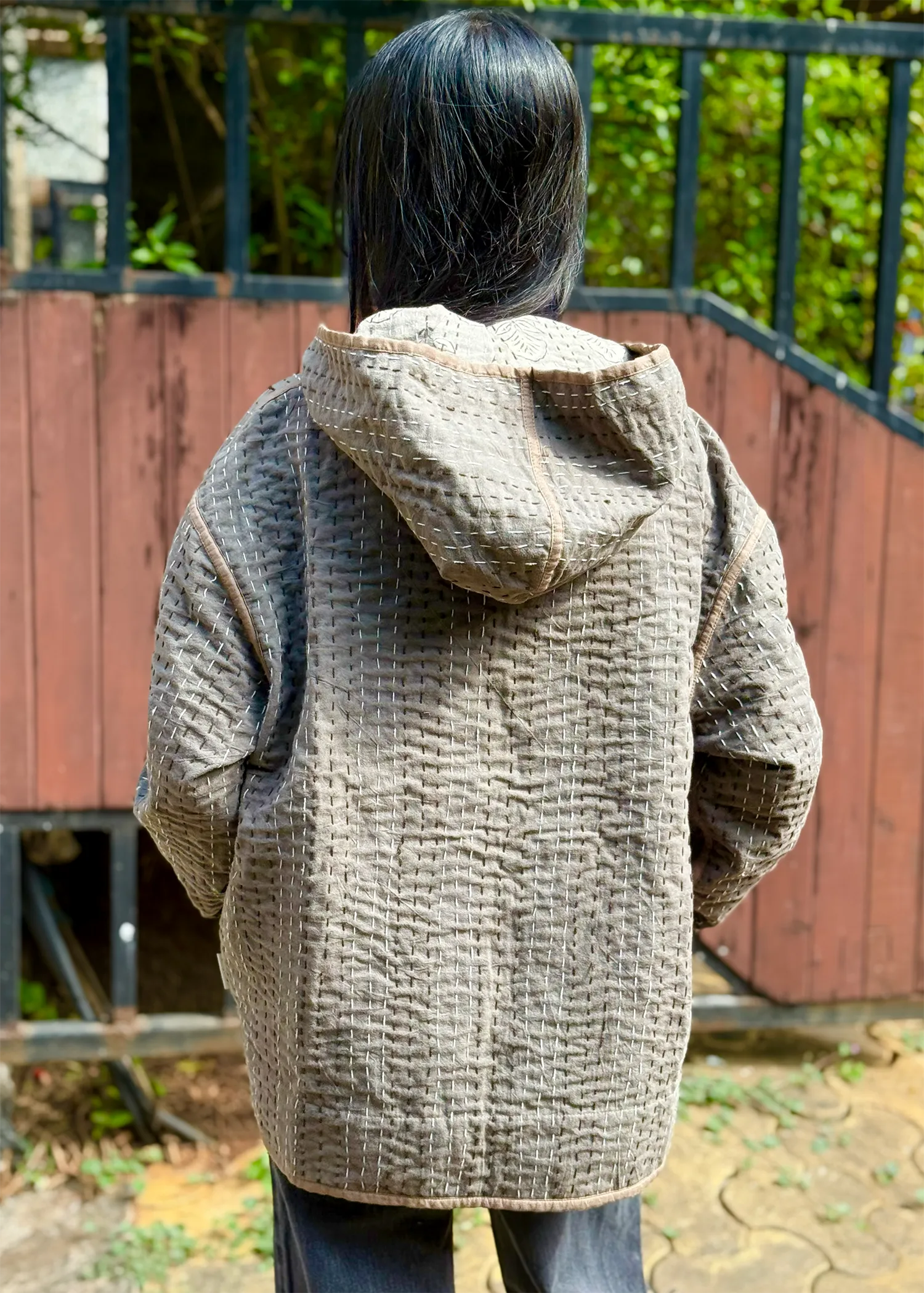 Vayu Reversible Hooded Jacket- 06