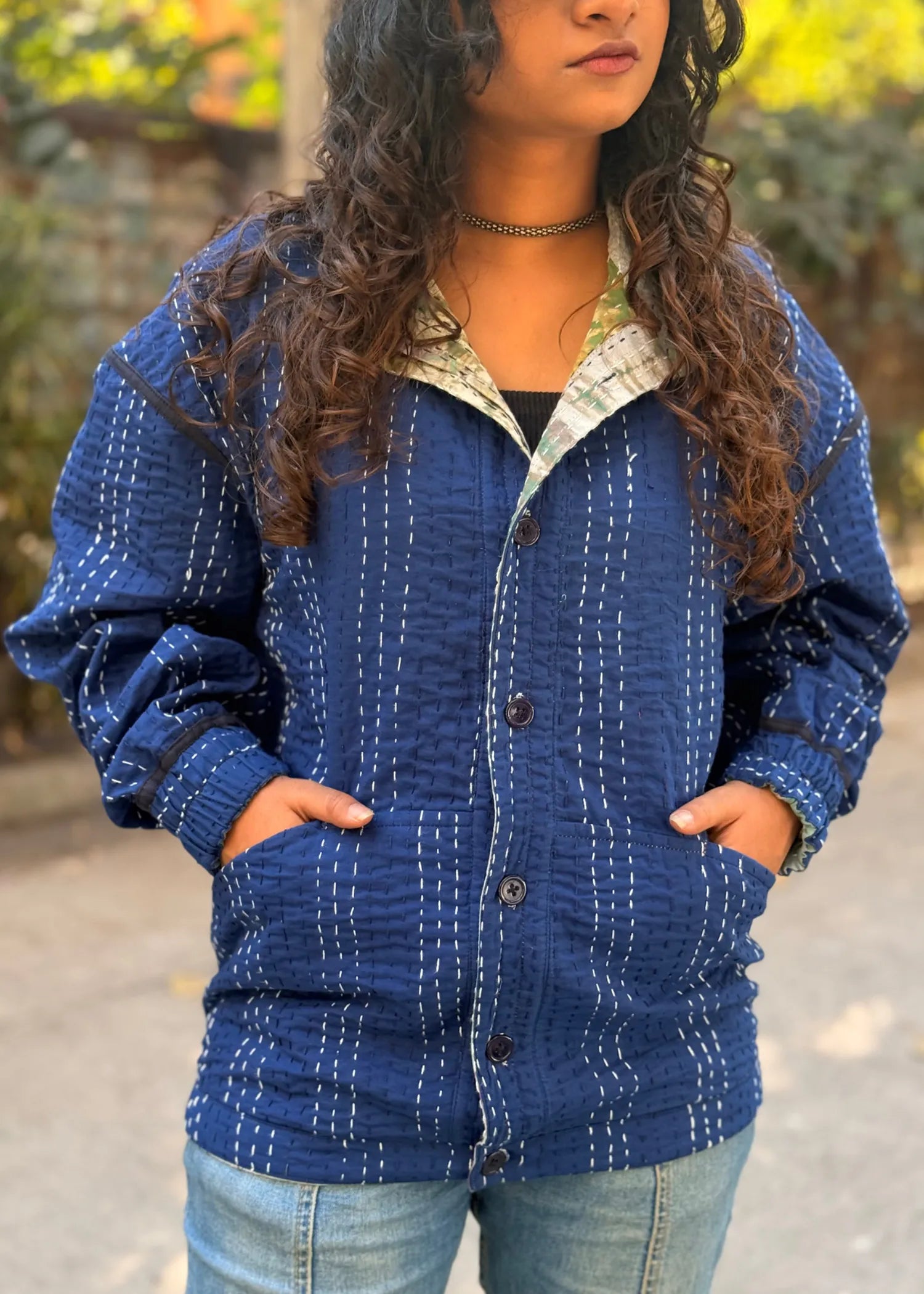 Karwan Reversible Bomber Jacket- 01