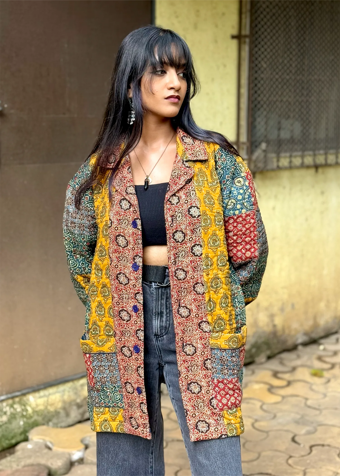 Parwaz Unisex Blazer (Quilted)- 02