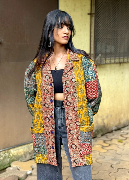 Parwaz Unisex Blazer (Quilted)- 02