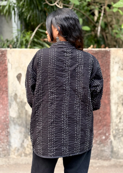 Rangrez Reversible Shacket- 01