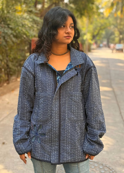 Rangrez Reversible Shacket- 02