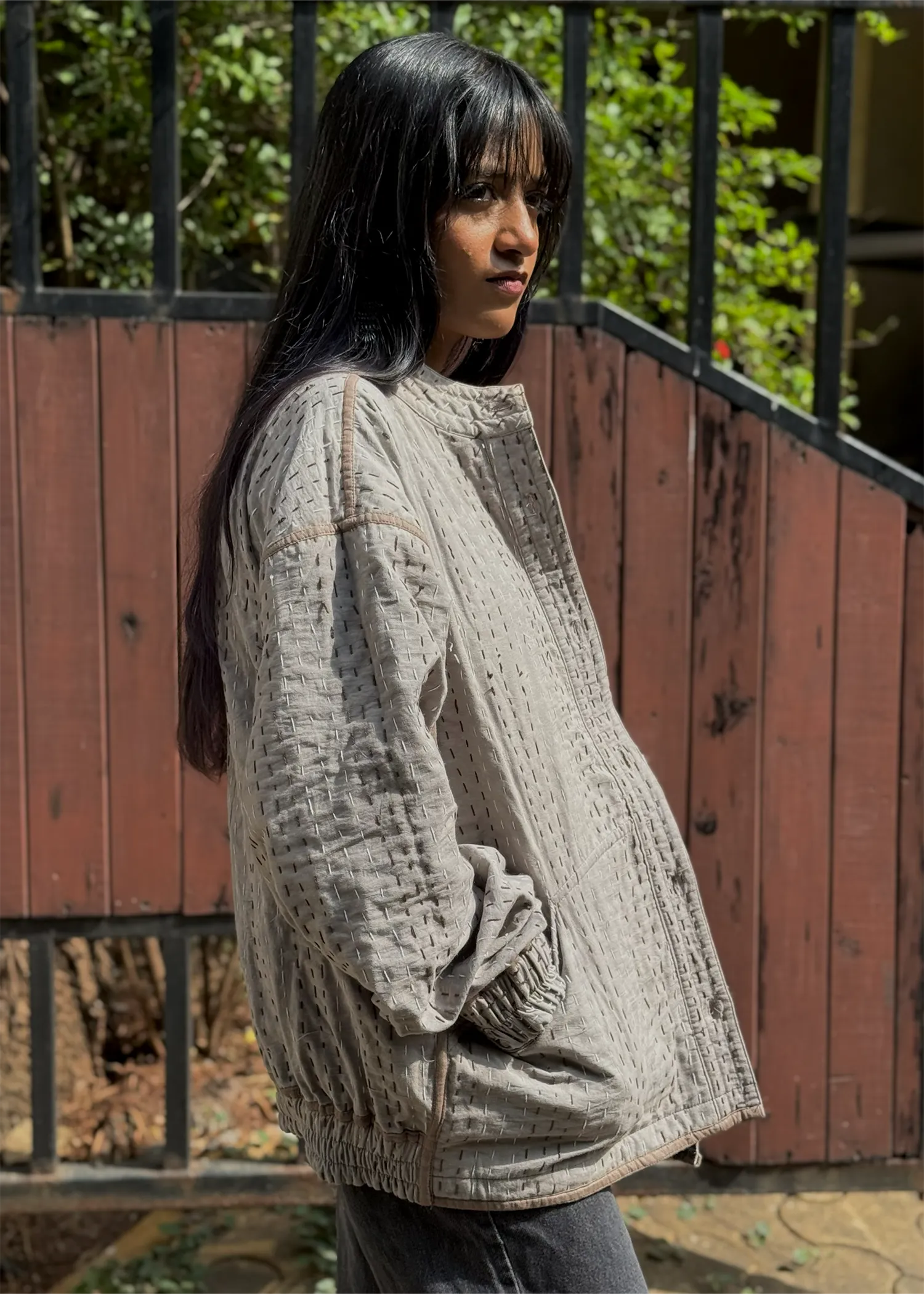Karwan Reversible Bomber Jacket- 02