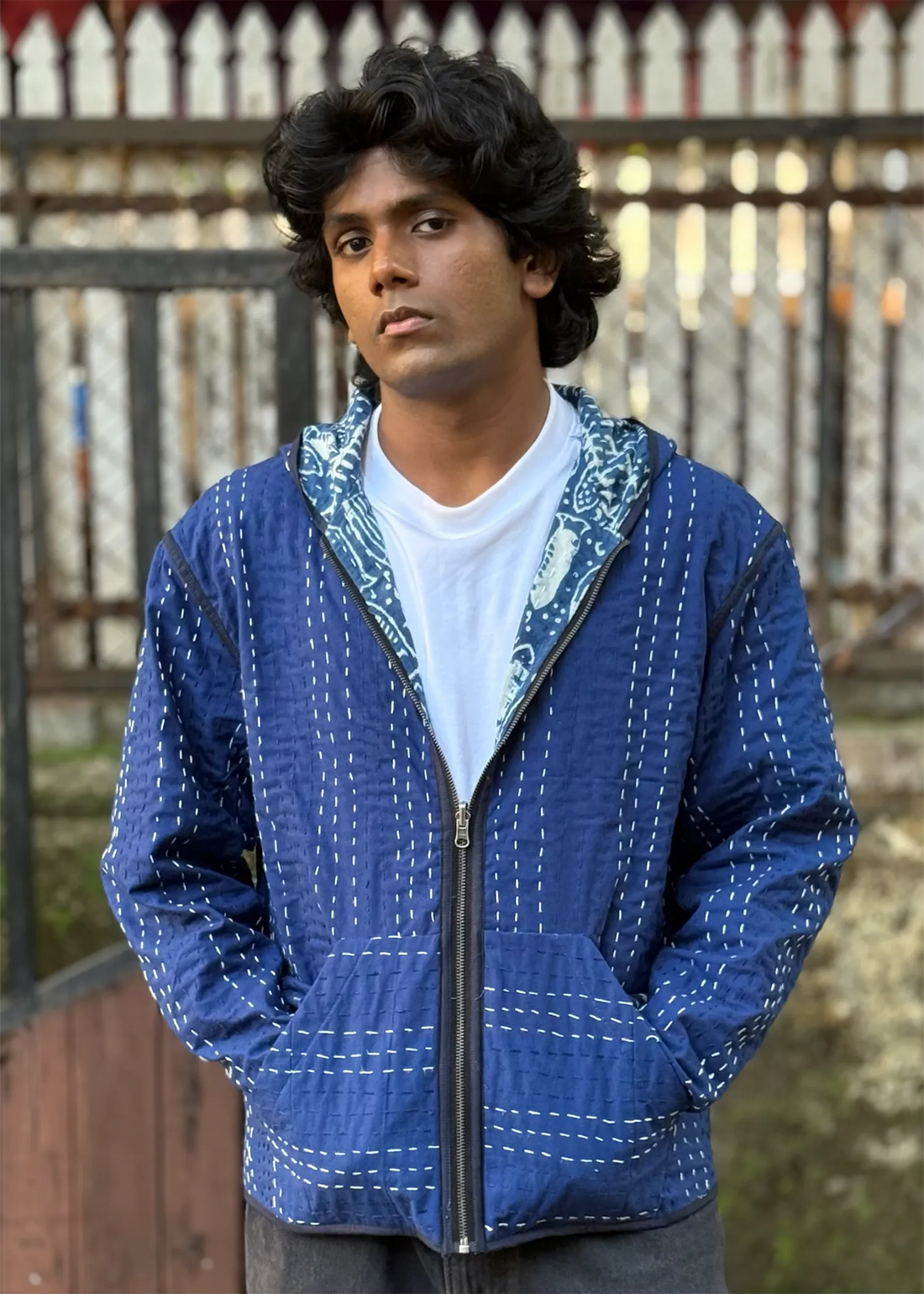 Vayu Reversible Hooded Jacket- 02