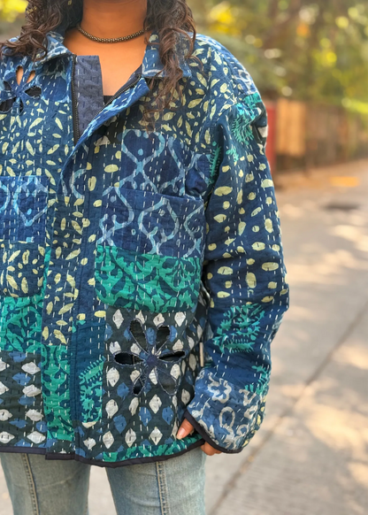 Rangrez Reversible Shacket- 02