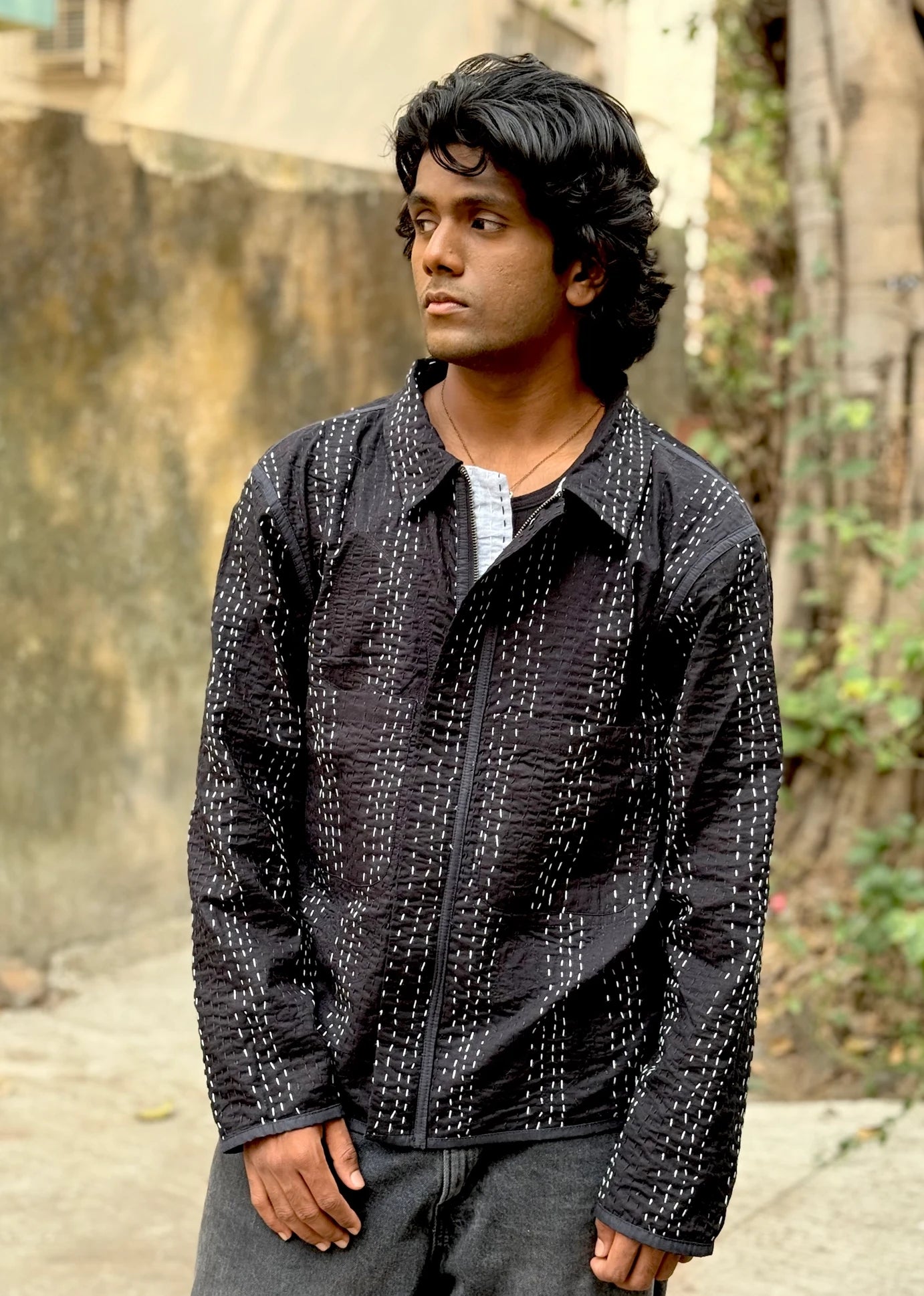 Rangrez Reversible Shacket- 01