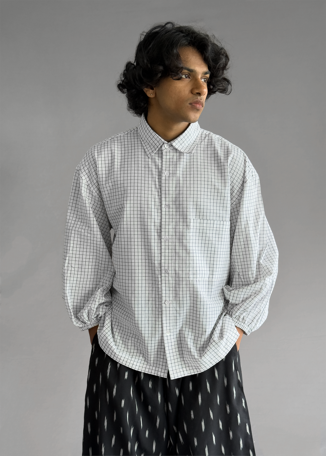 Shatranj Balloon Shirt