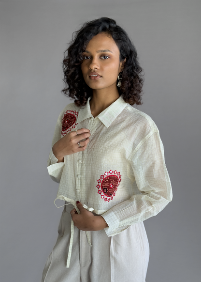 Diya Cropped Shirt