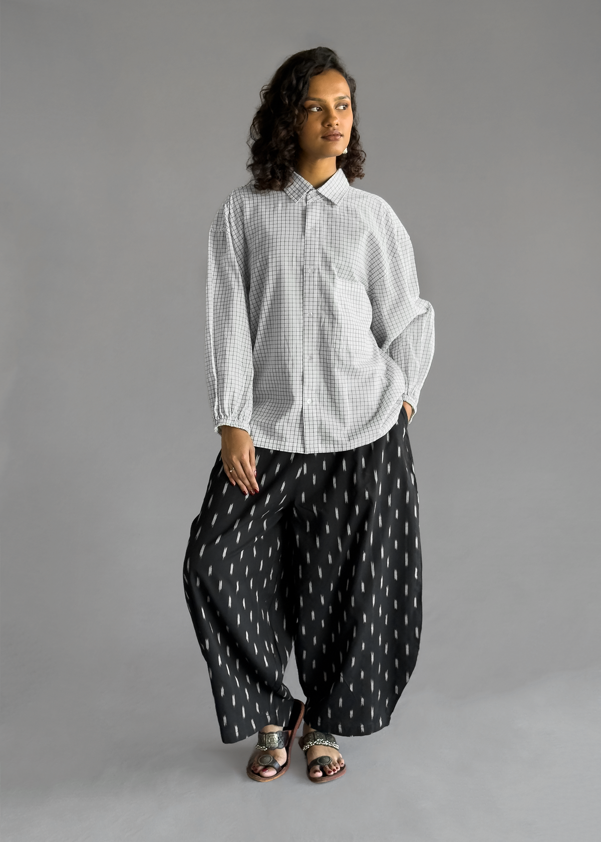Siyah Balloon Pants