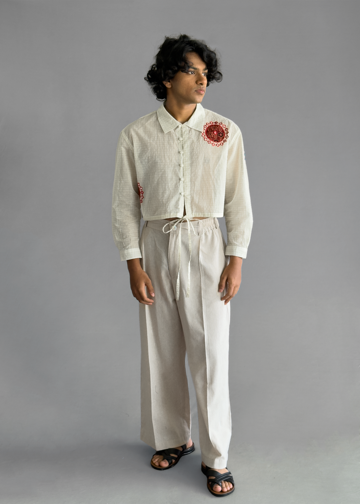 Diya Cropped Shirt