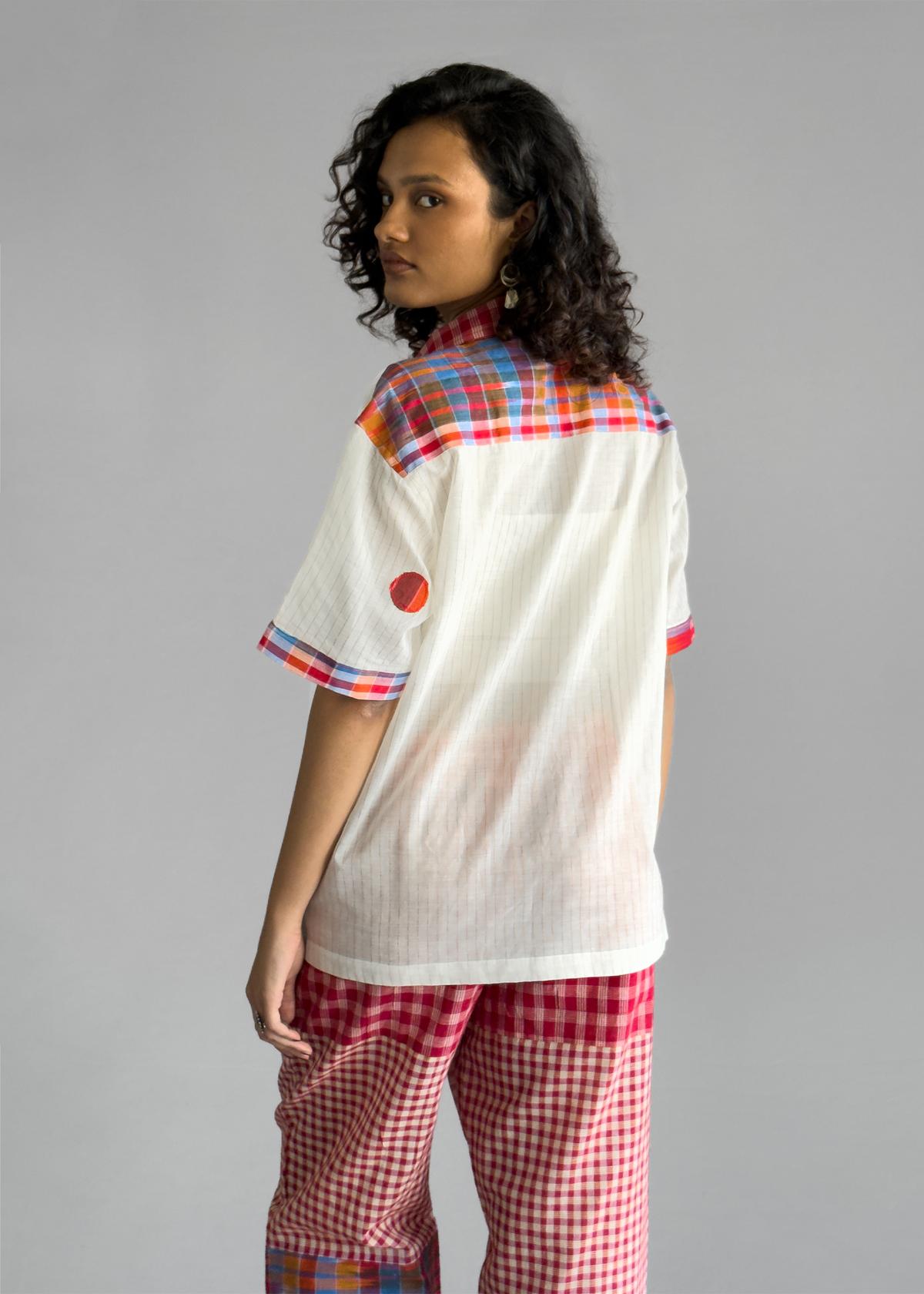 Polka Madras Shirt