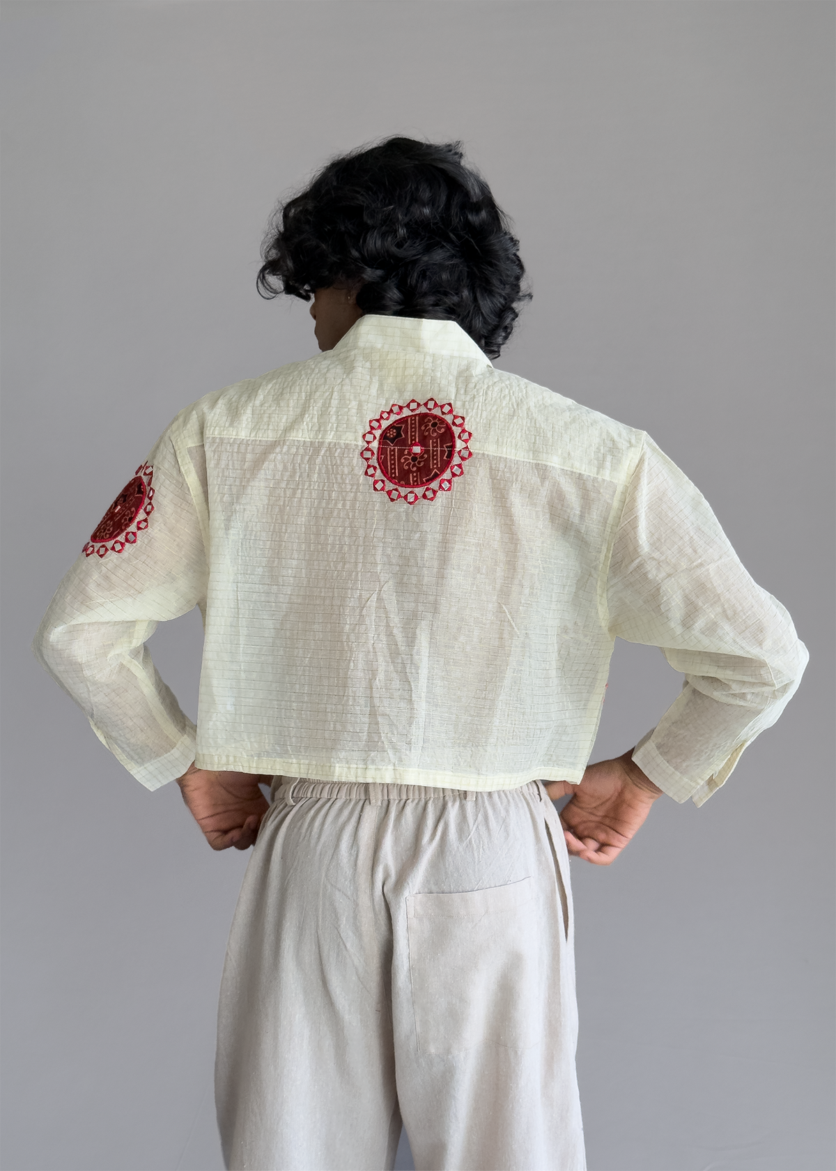 Diya Cropped Shirt